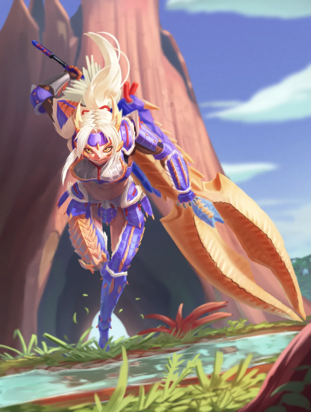 muscle girl art page 10 full