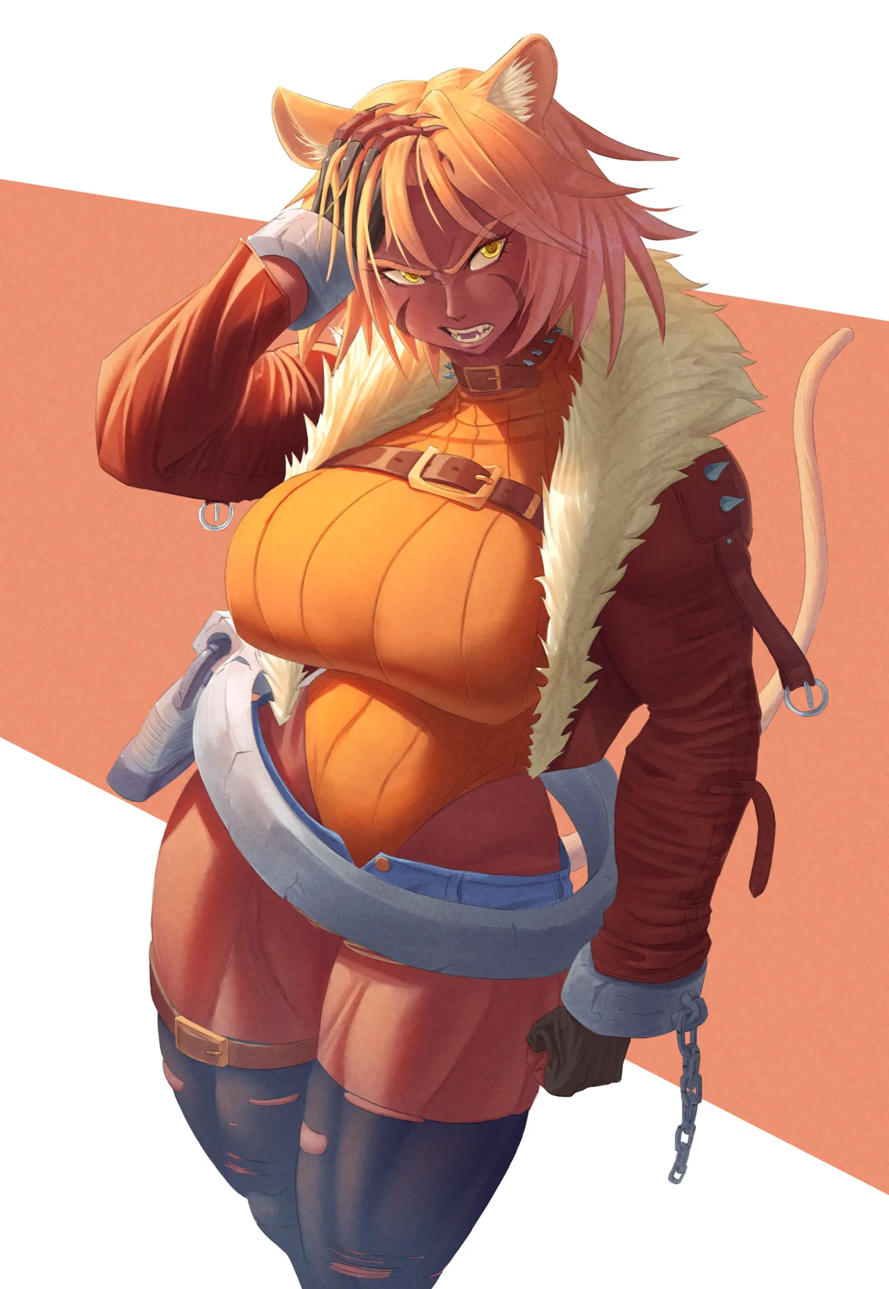 muscle girl art page 2 full