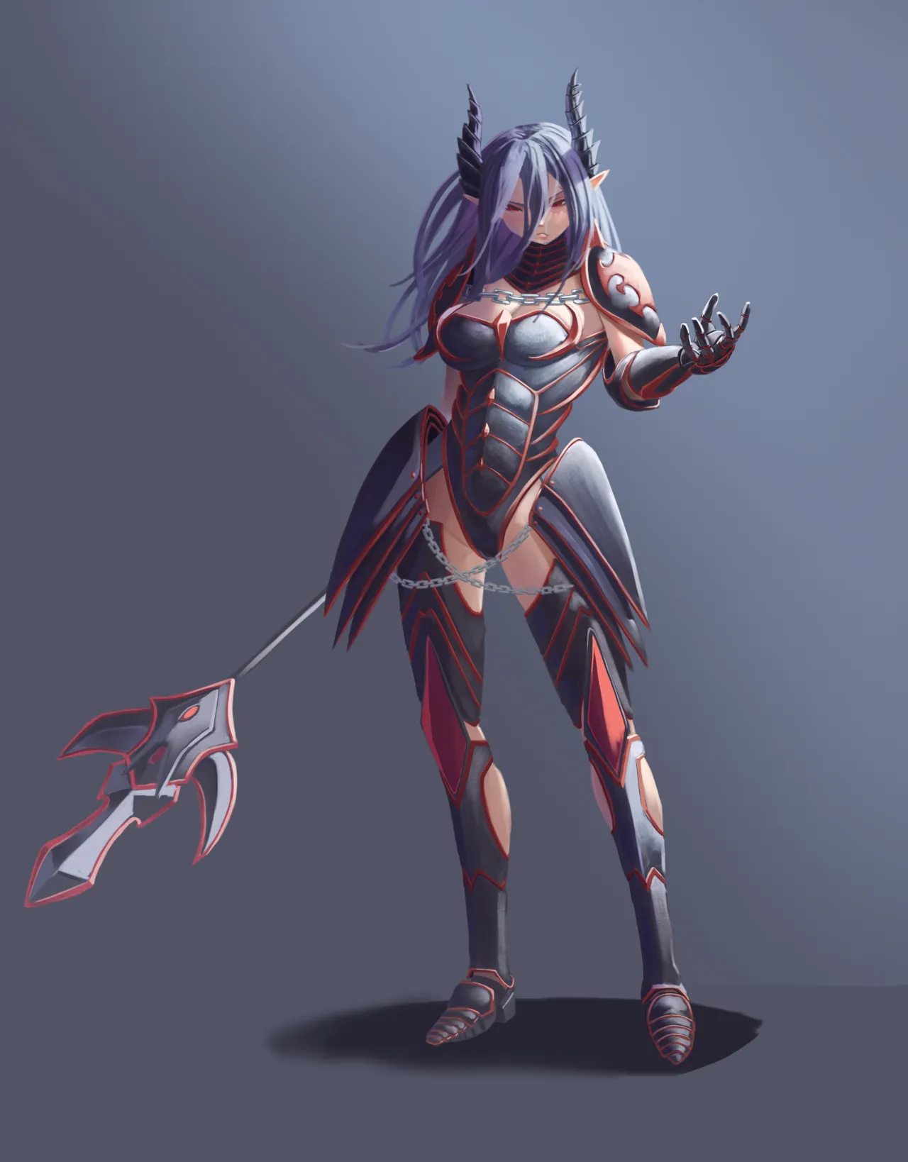 muscle girl art page 5 full