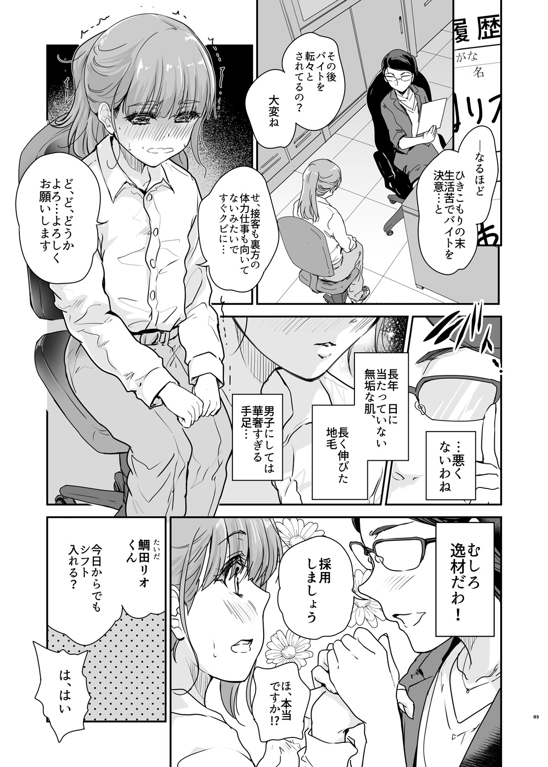 Otoko no Ko Cafe Cherry Mug e youkoso page 2 full