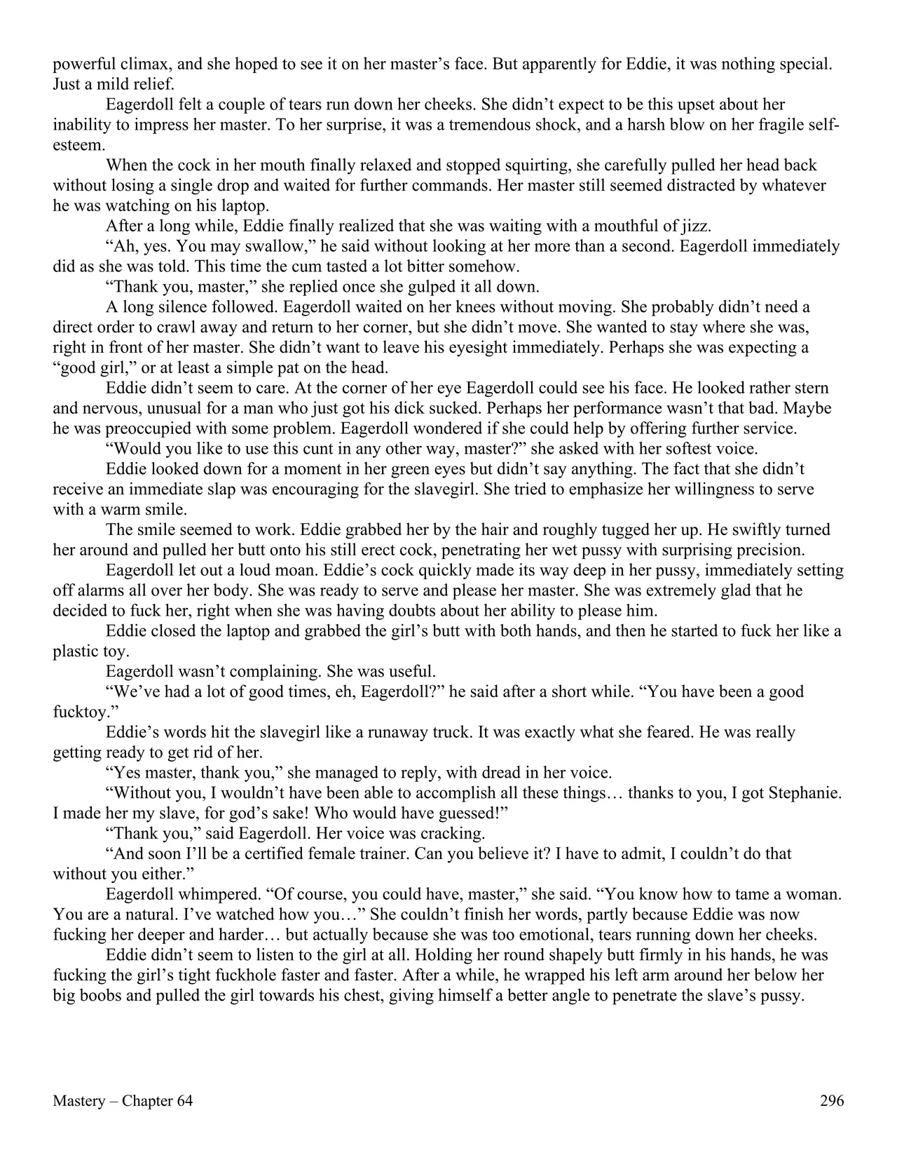 Mastery Part 2 page 7 full