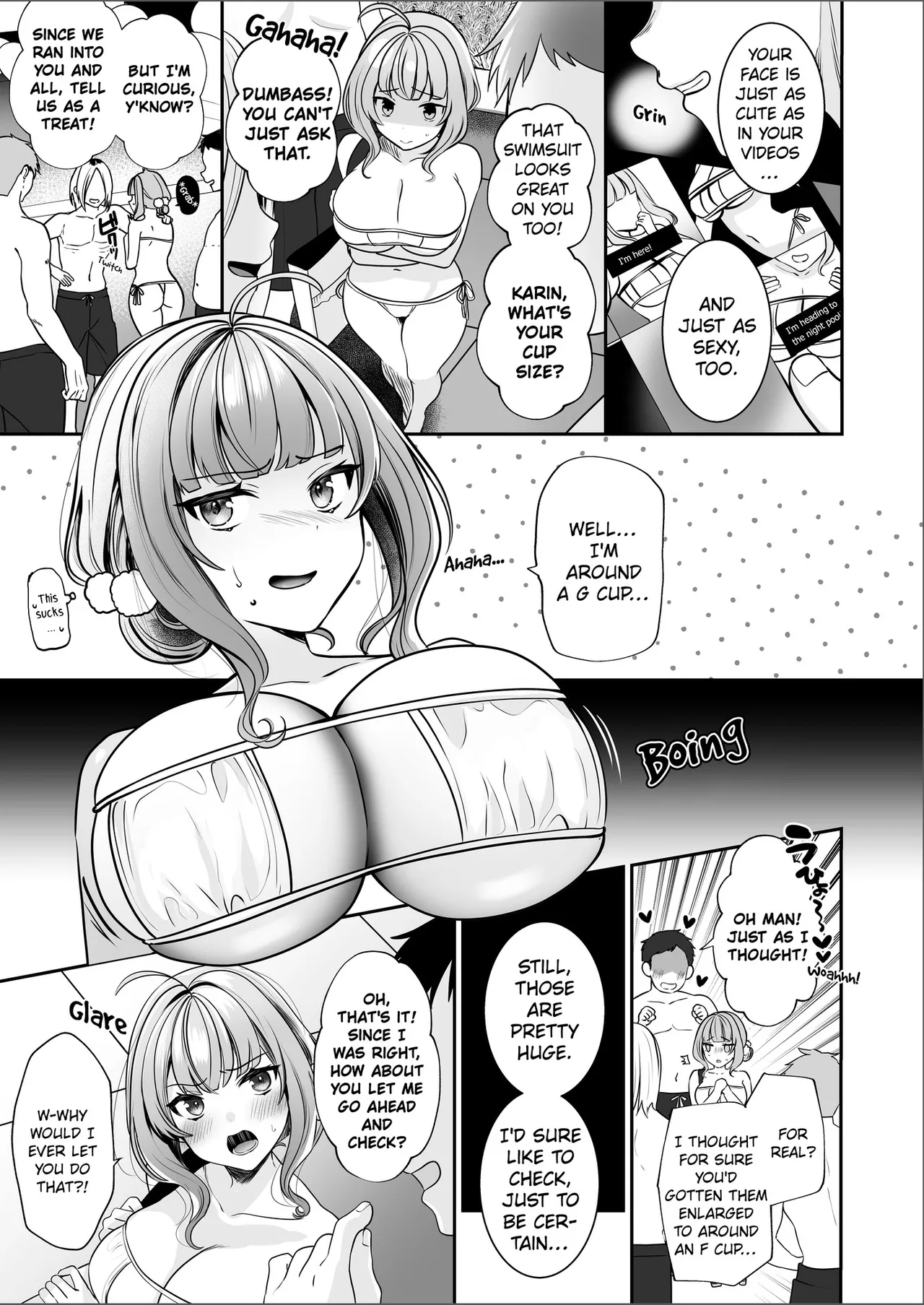 #Ero-kei Influencer Karin-chan ~Kyou wa Follower-tachi ni Okasare masu~ | Erotic Influencer Karin: Today, I'll Be Getting Fucked by My Subscribers. page 6 full