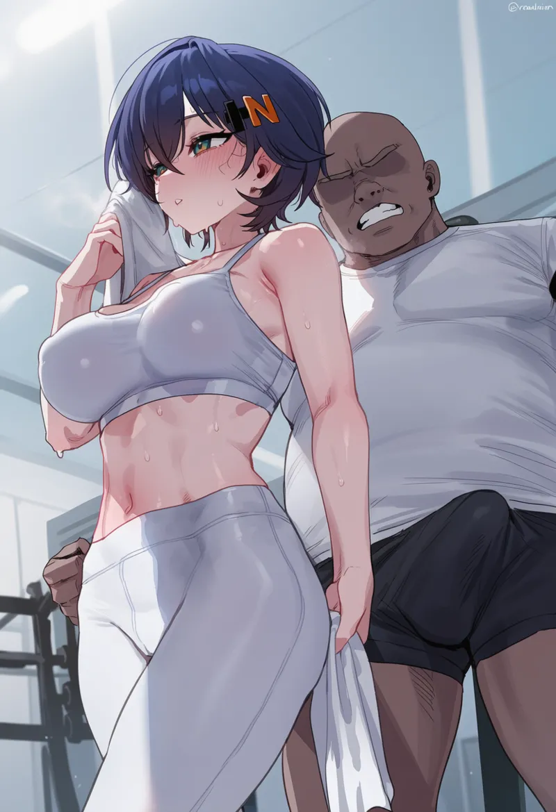 Thx    リンがジムで会ったおじさんに.. page 8 full