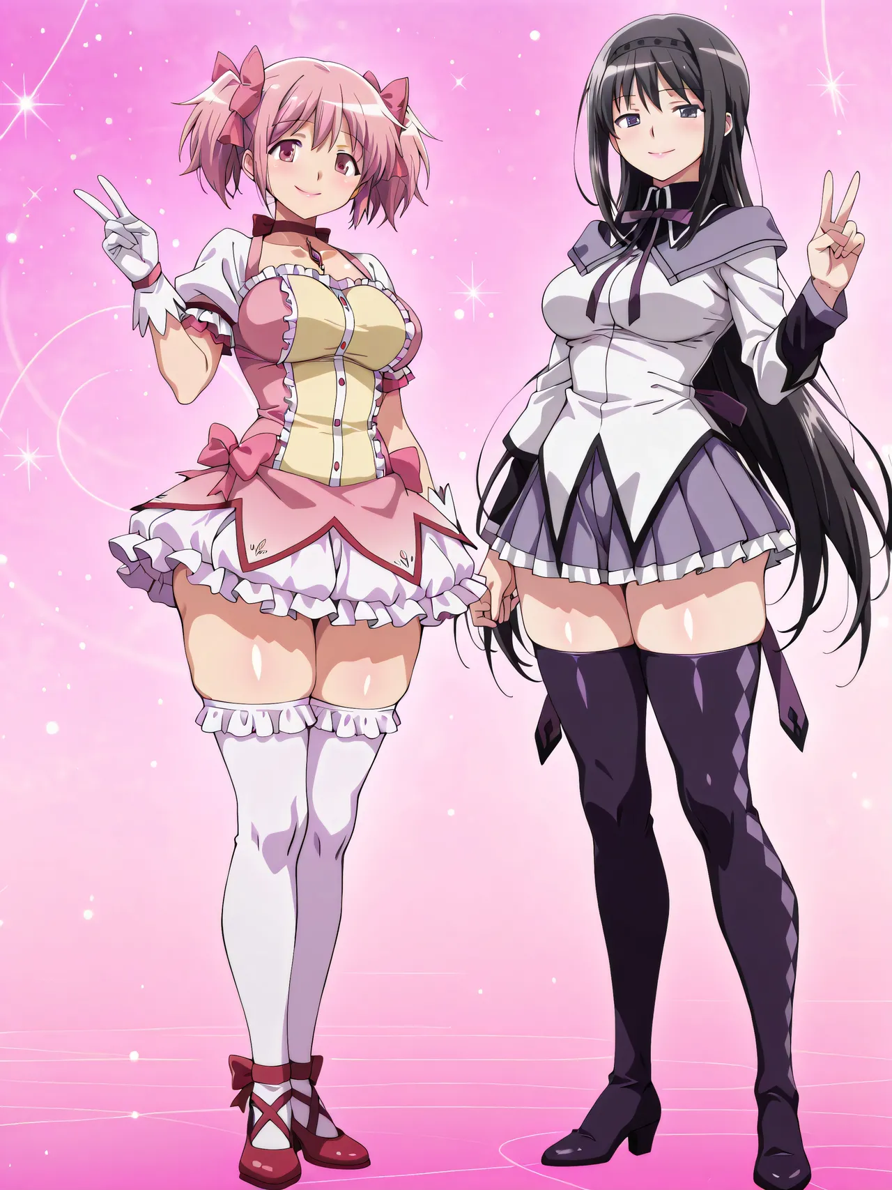 Madoka Kaname x Homura Akemi page 4 full