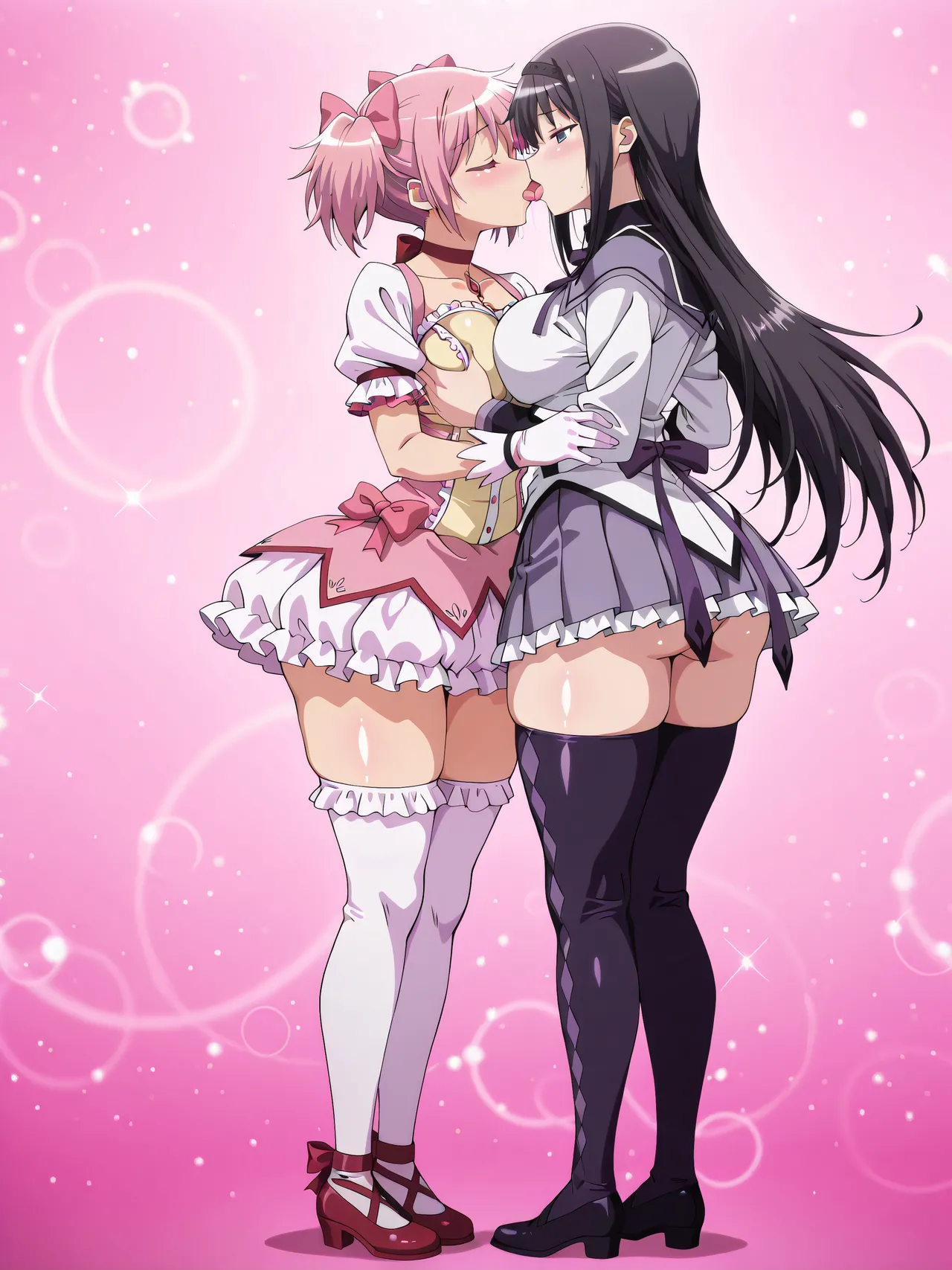 Madoka Kaname x Homura Akemi page 9 full