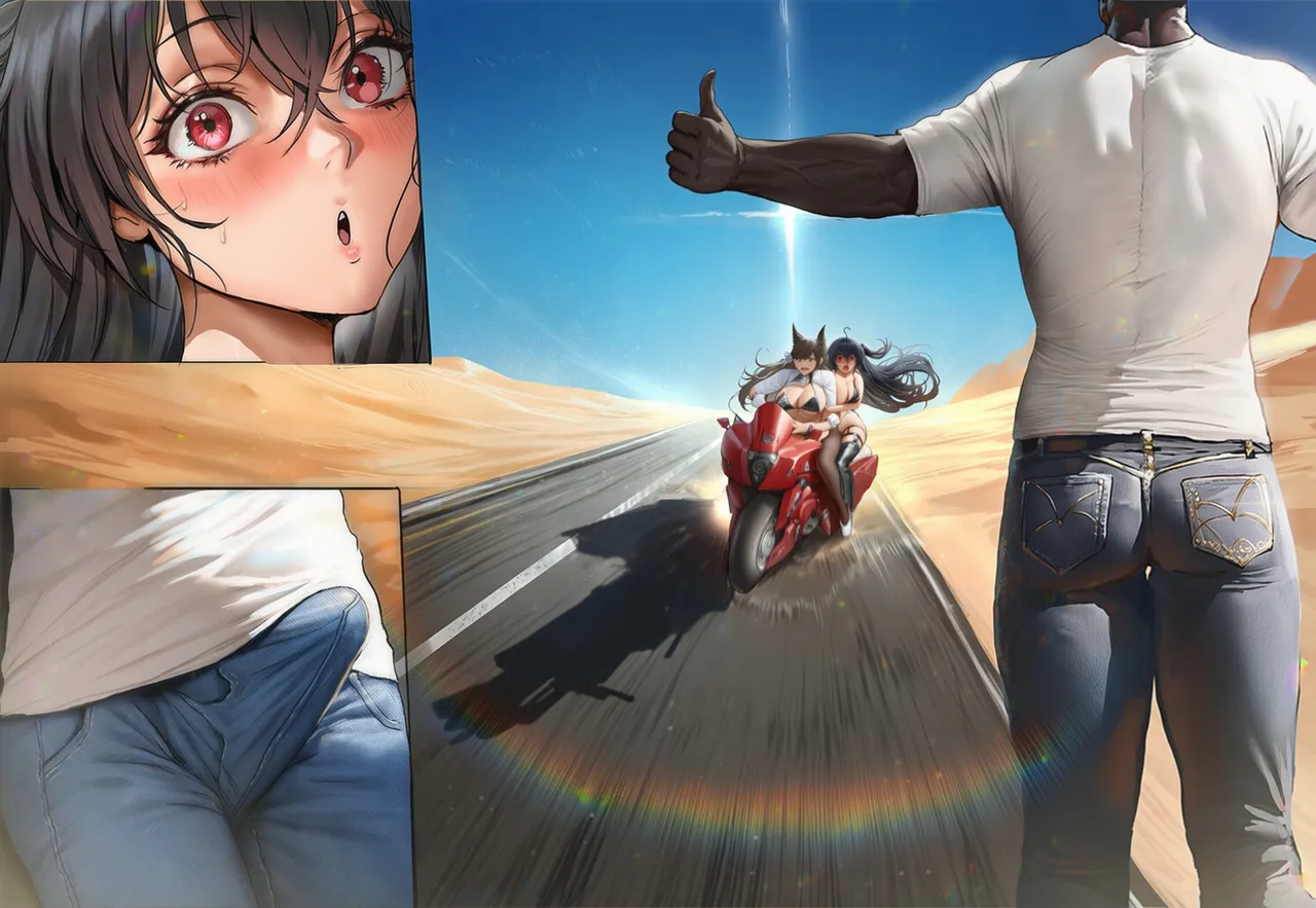 【Rayai】Atago & Taihou VB BBC   full page 3 full