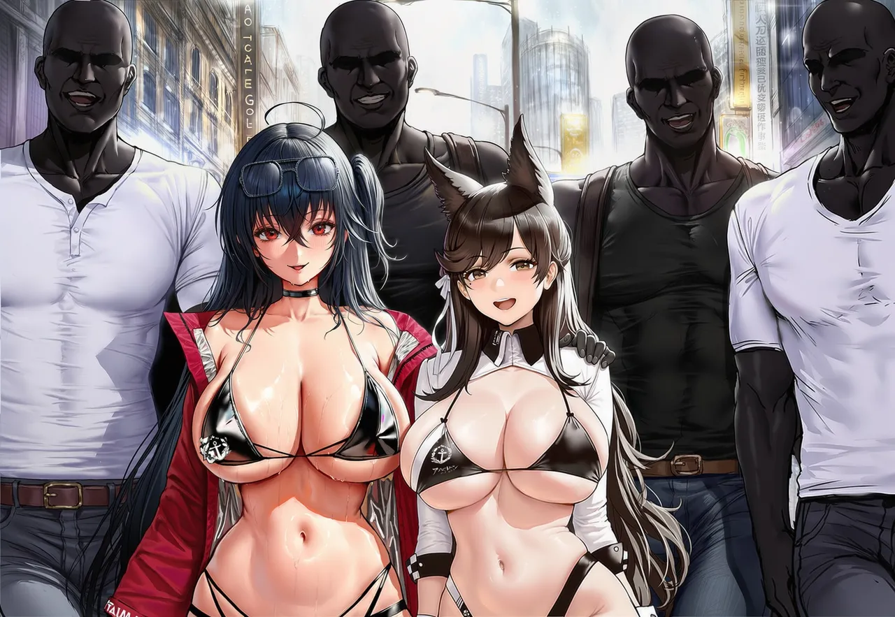 【Rayai】Atago & Taihou VB BBC   full page 7 full