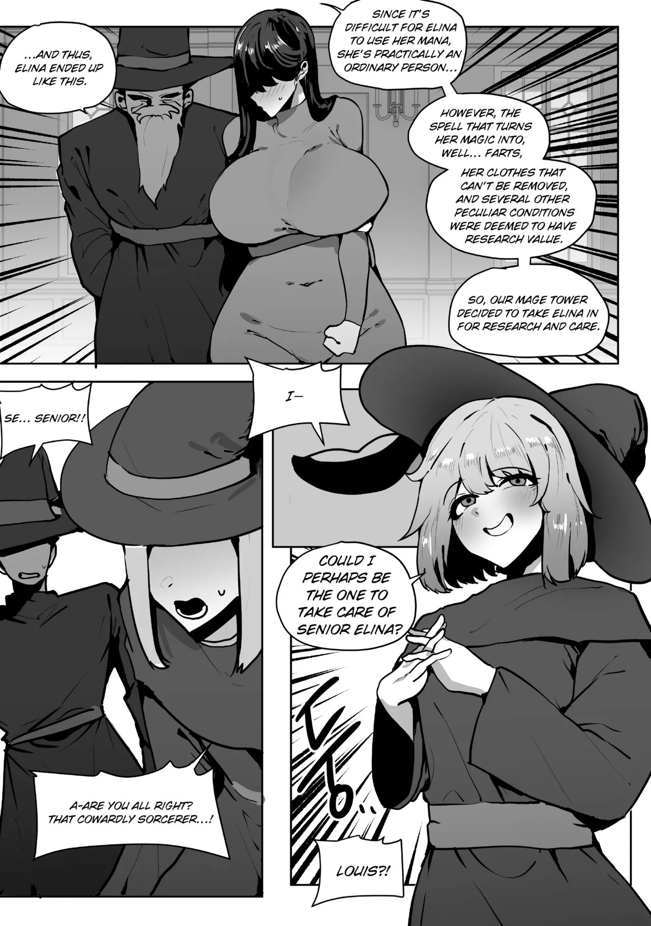 Elina the Farting Wizard - 뿡뿡이 마법사 엘리나 page 5 full
