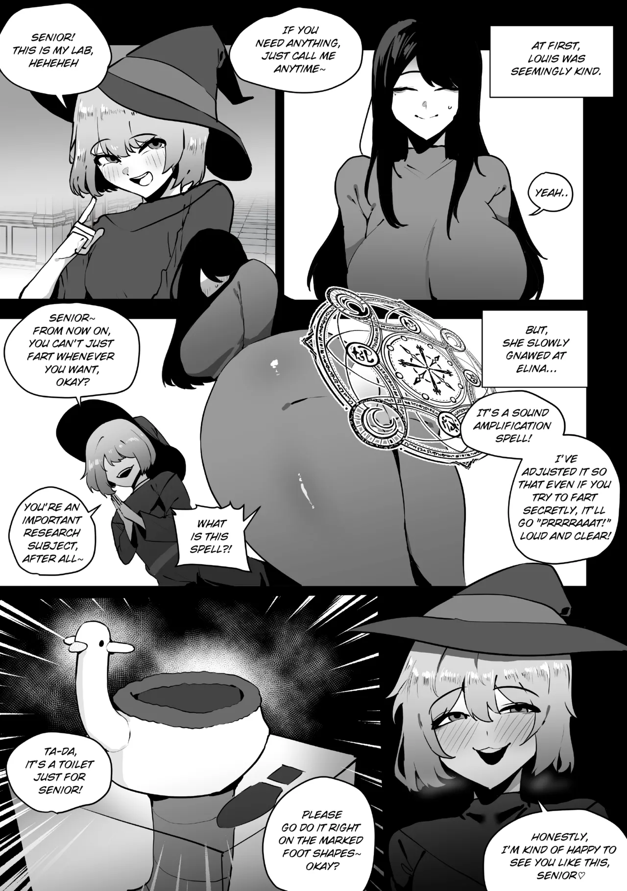 Elina the Farting Wizard - 뿡뿡이 마법사 엘리나 page 7 full
