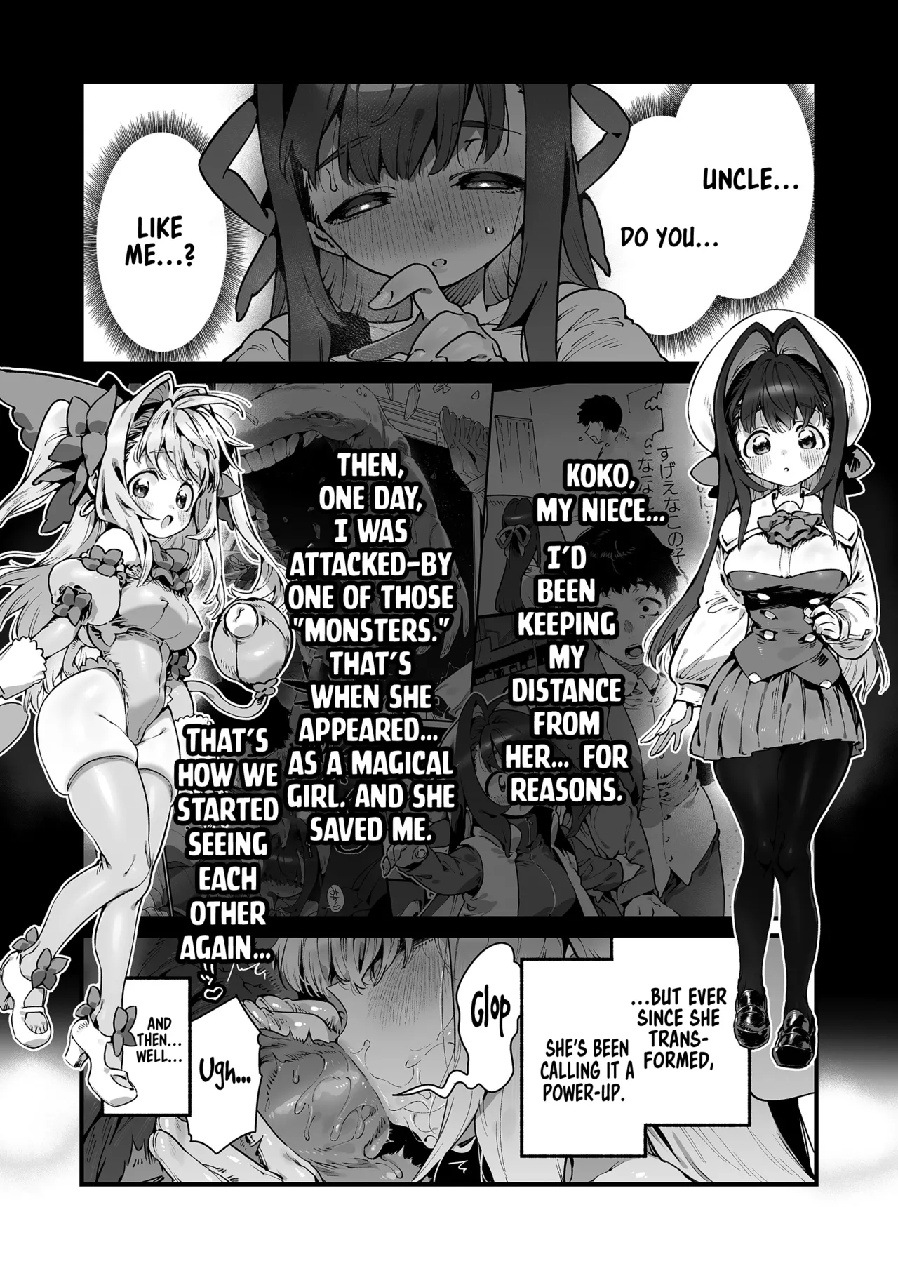 Mahou Shoujo wa Oji-san o Te ni Ireru 2 | The Magical Girl Makes Her Uncle Hers Forever – Part 2 page 2 full