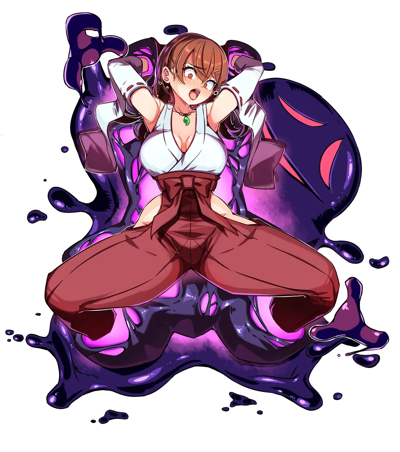 邪悪怨霊襲来！封印された退魔巫女！ page 7 full