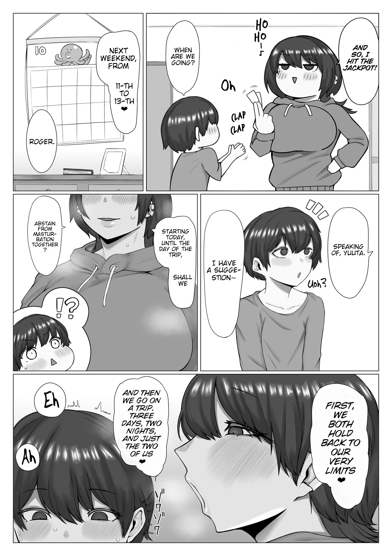 Shitei ga Ryokousaki de Mechakucha Sex suru Ohanashi page 4 full