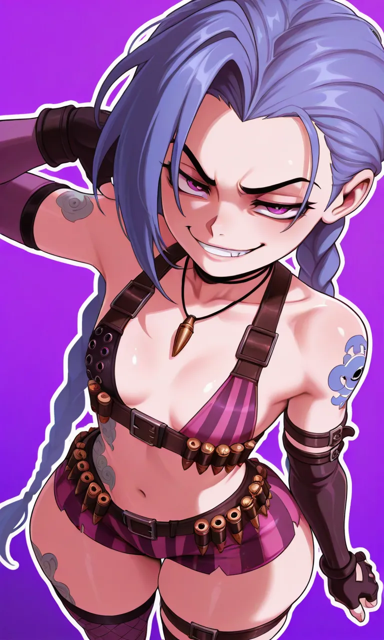 League of Legends - Jinx daidoujipv ai generated page 1 full