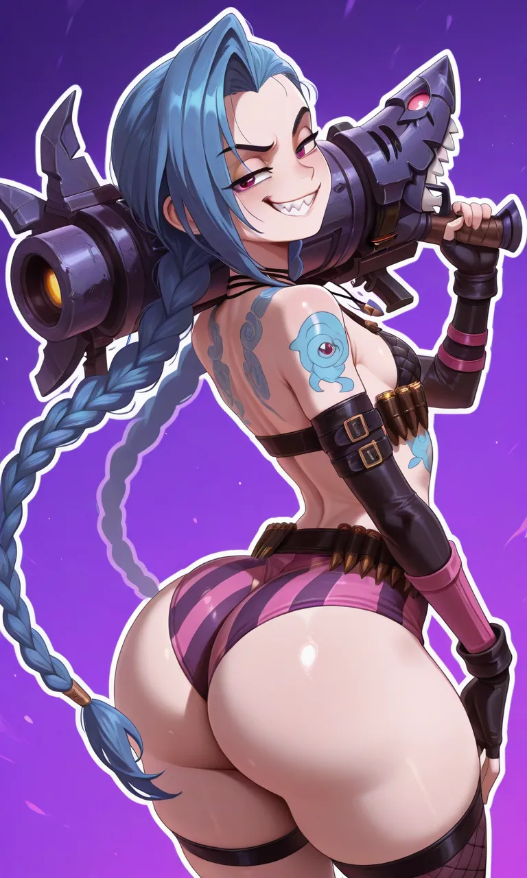 League of Legends - Jinx daidoujipv ai generated page 10 full