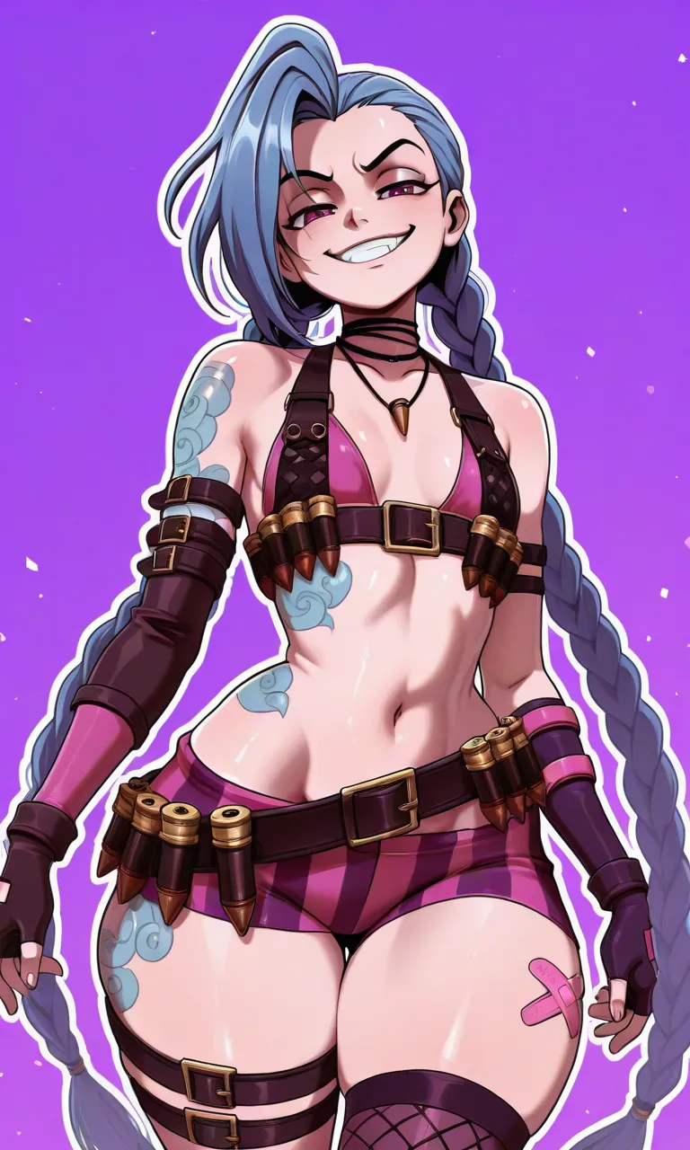 League of Legends - Jinx daidoujipv ai generated page 3 full