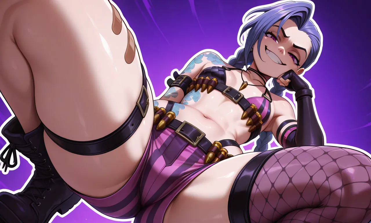 League of Legends - Jinx daidoujipv ai generated page 6 full