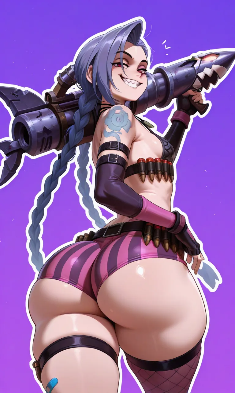 League of Legends - Jinx daidoujipv ai generated page 9 full