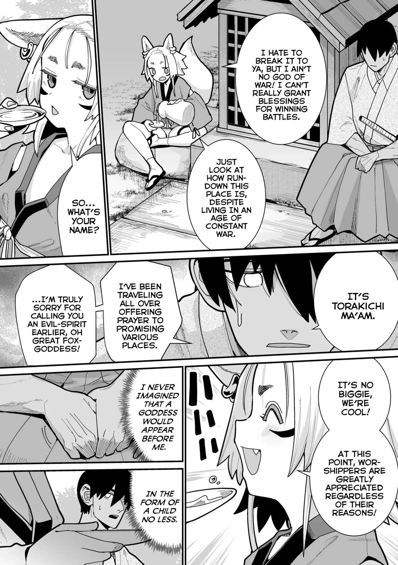 Shinitakunai kara Kamidanomi!! | I Don't Wanna Die So I'm Praying to God!! page 4 full