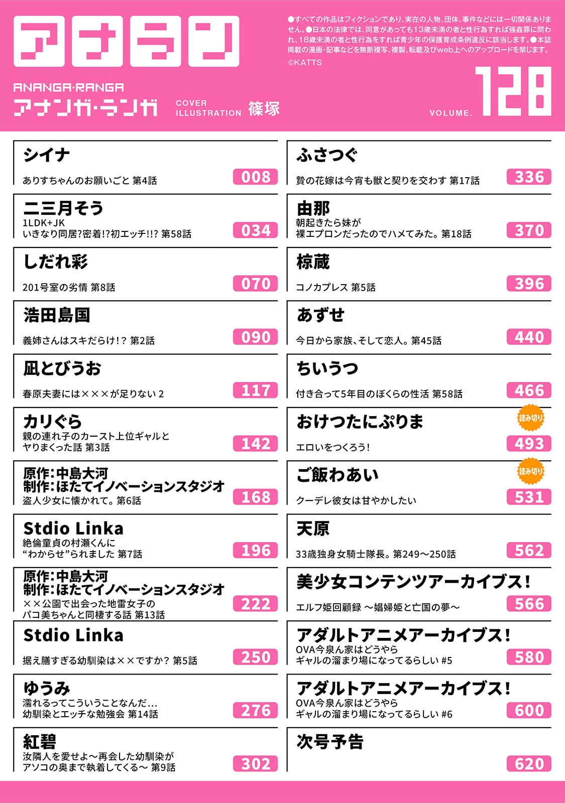 COMIC Ananga Ranga vol 128 page 3 full