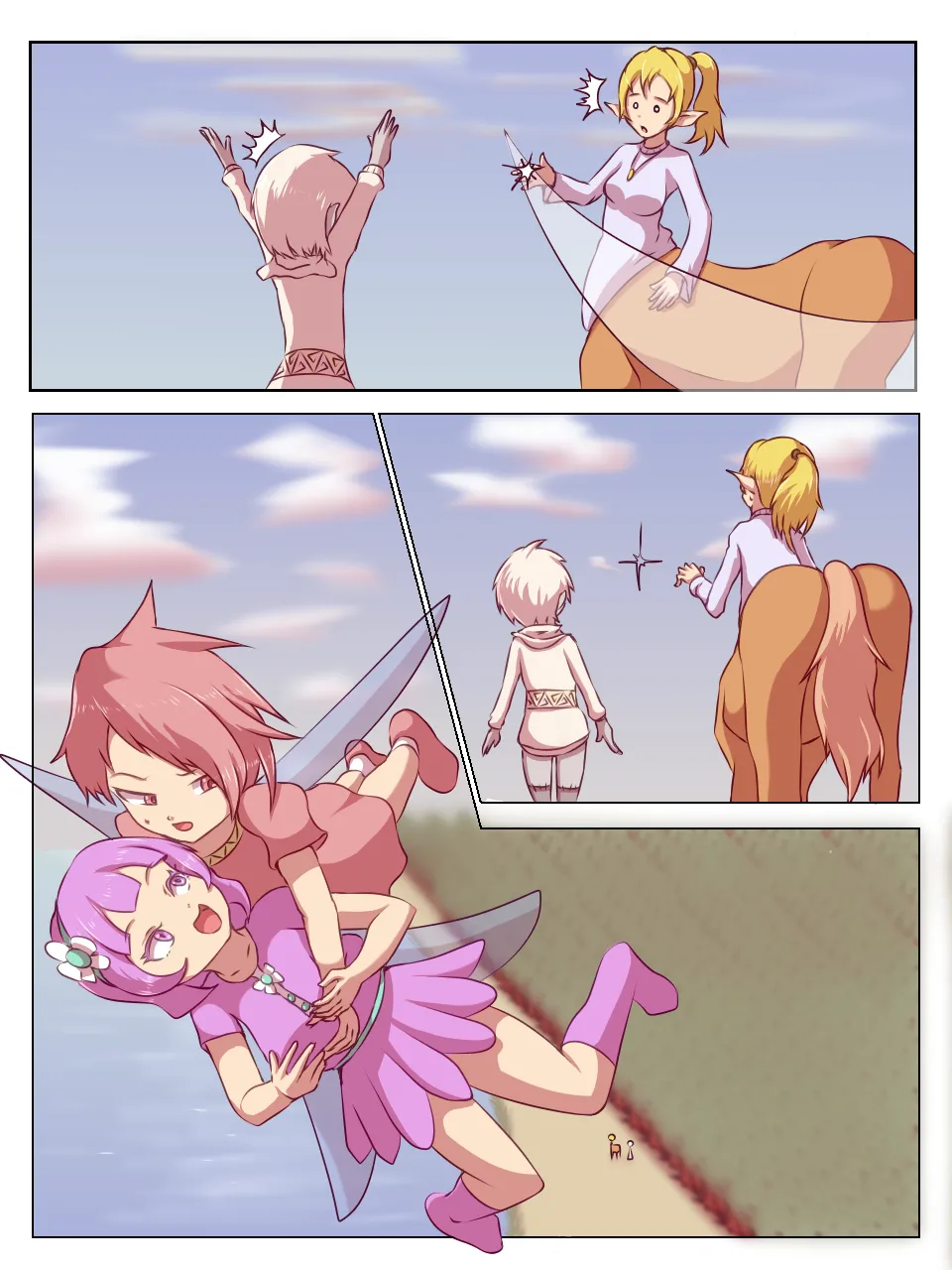 Monsutā musume to yōsei-san page 4 full