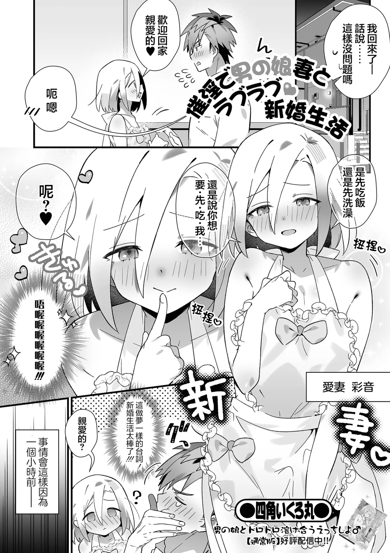 Saimin de Otokonoko Tsuma to Love Love Shinkon Seikatsu | 用催眠和男娘妻子过上卿卿我我的新婚生活 page 2 full