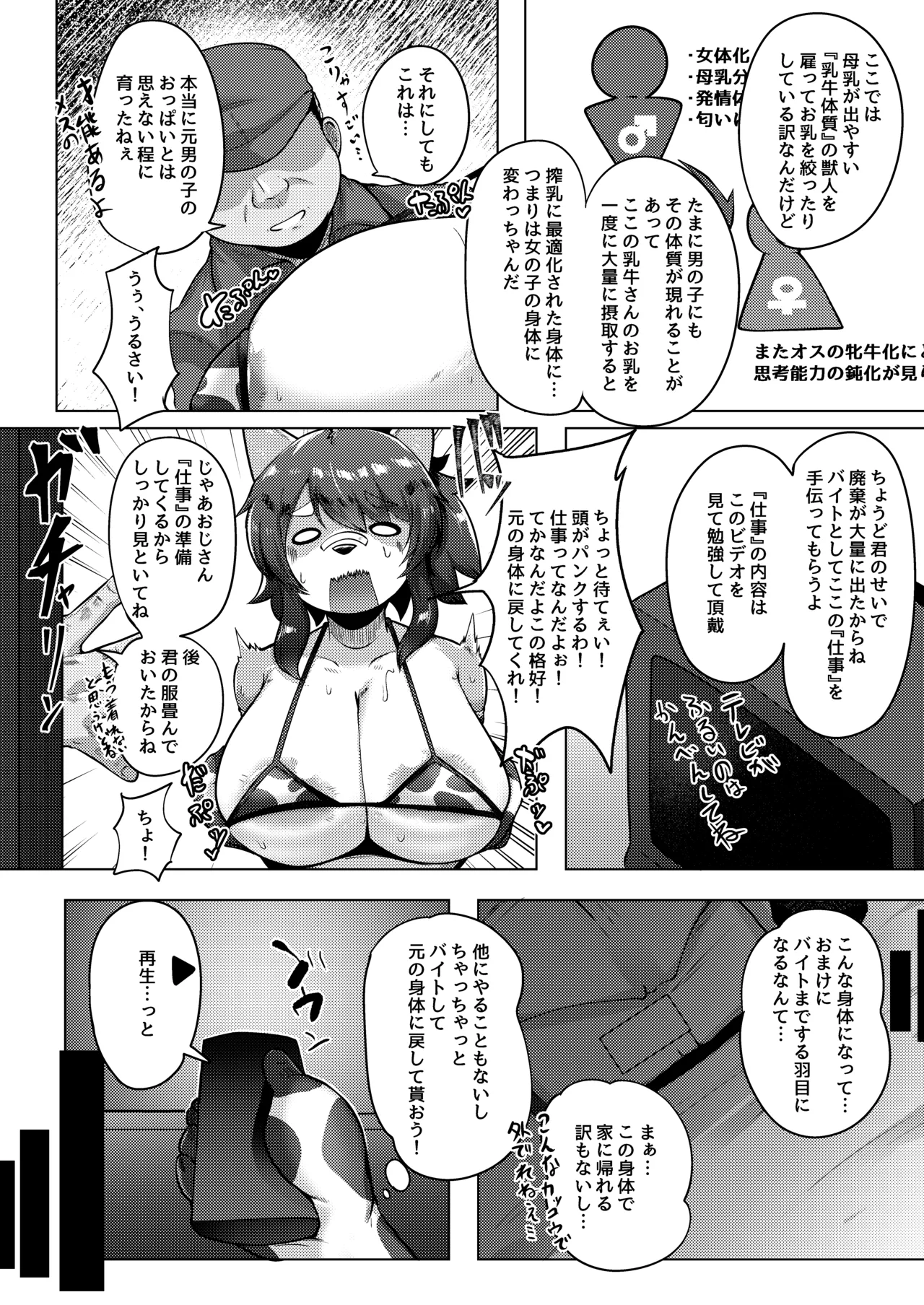 Milk Land e Youkoso! 2 - Welcome to The Milk Land! page 7 full