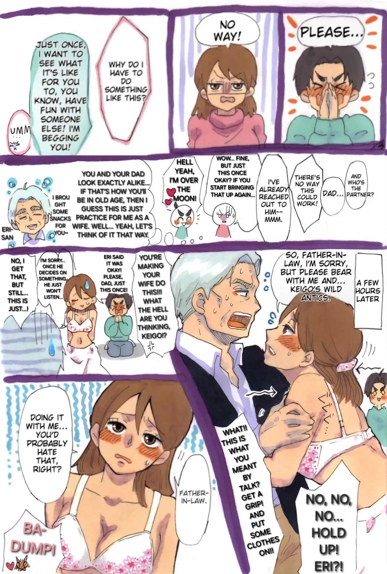 Wife gave her body to father-in-law! page 1 full