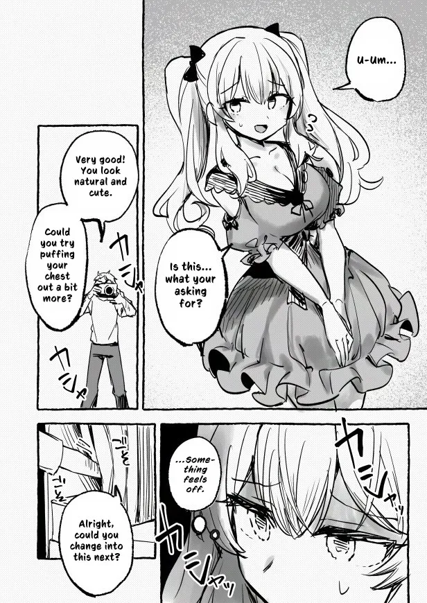 Shuuchi no Model Satsuei ~Camera no Mae de Sarasareta Kyonyuu~ + -AFTER- | Humiliating Photoshoot ~Large Bust Exposed before the Camera~ + ~AFTER~ page 10 full