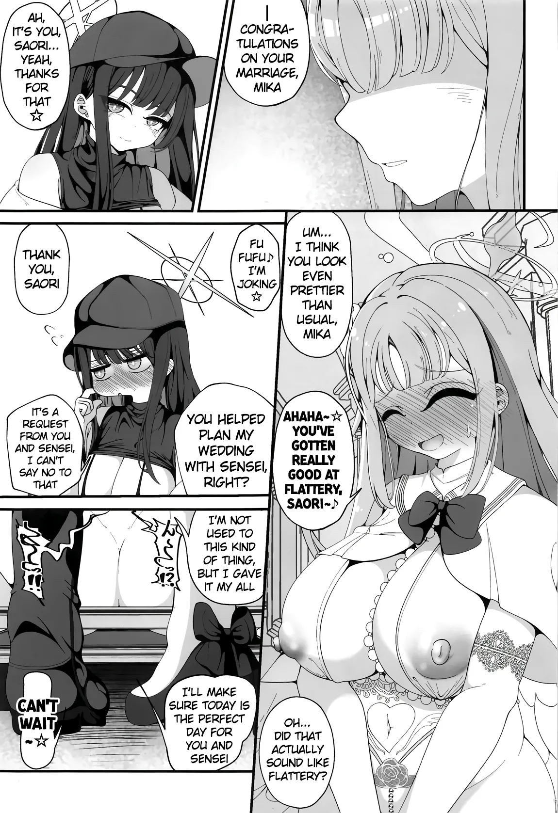 Niteiru Futari wa Sensei  ga Daaisuki ~Jinsei Sayonara Wedding Hen~ page 2 full