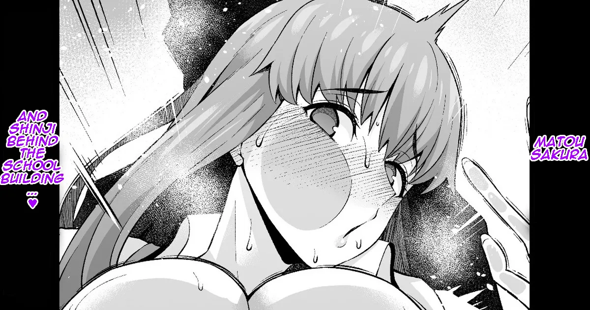 Matou Sakura and Shinji Behind the School Building…❤ page 1 full