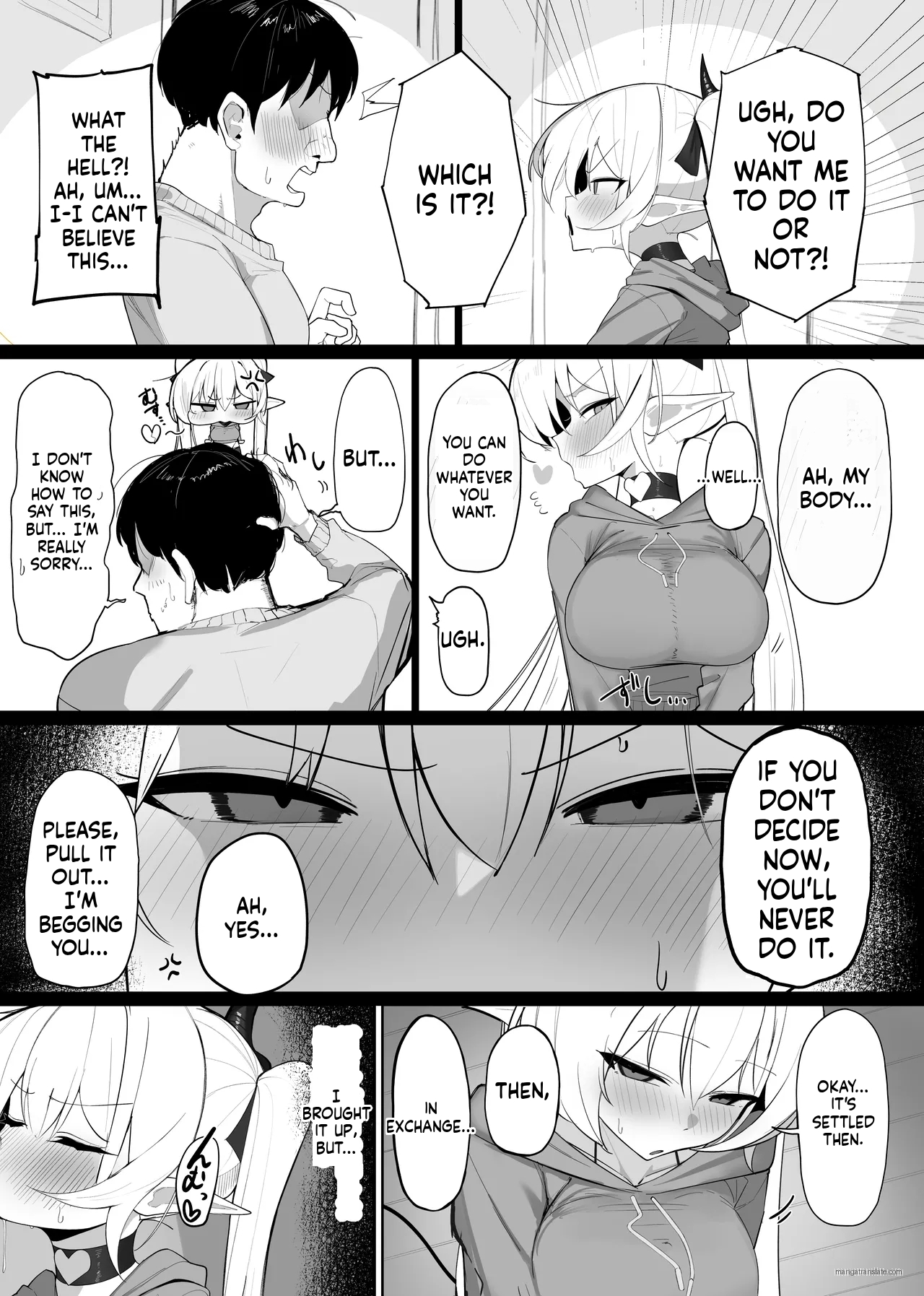 Atashi no Ejiki ni Narinasai! 2 | Fall Prey To A Succubus! 2 page 6 full