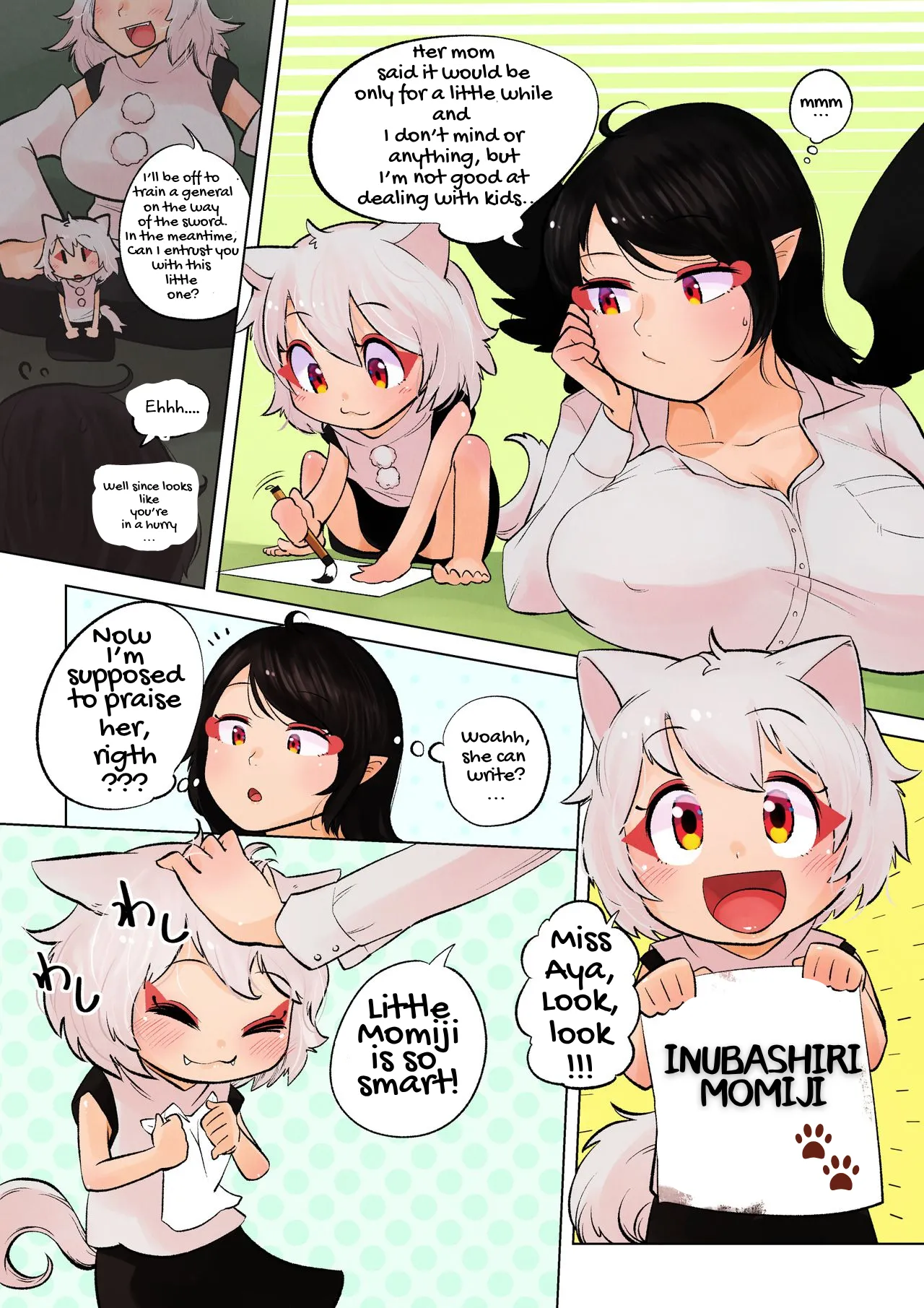 Can Aya handle Momiji’s shota dick page 3 full