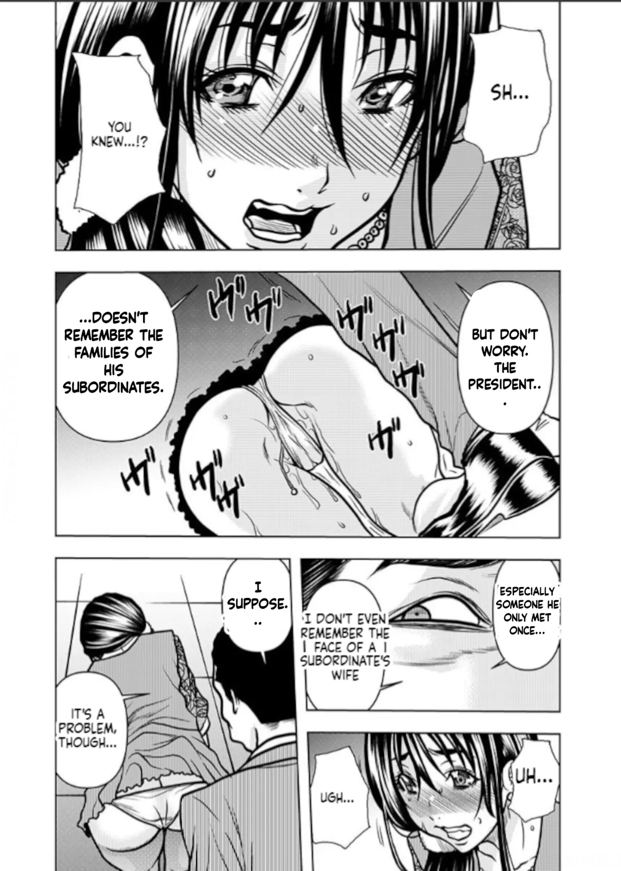 Contract wife - The days of being embraced by her husband's boss began for her husband - 6 page 7 full