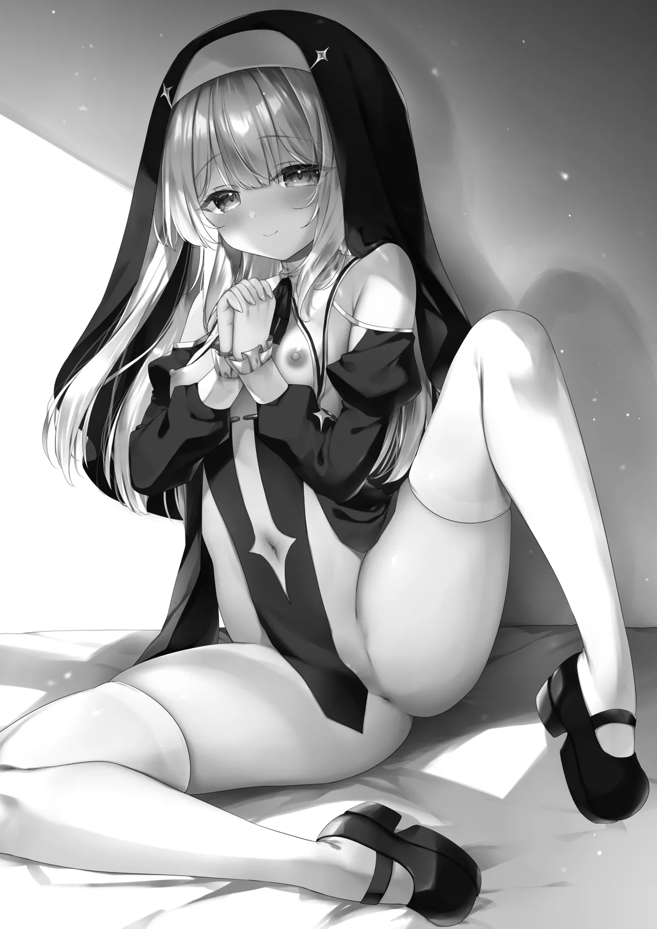 Daten Keikaku Iyashi no Seijo Hen +Kabe Shiri Seijo -C106 Omakebon- | 堕天计划 治愈的圣女篇+壁尻圣女-C106特典本- page 2 full