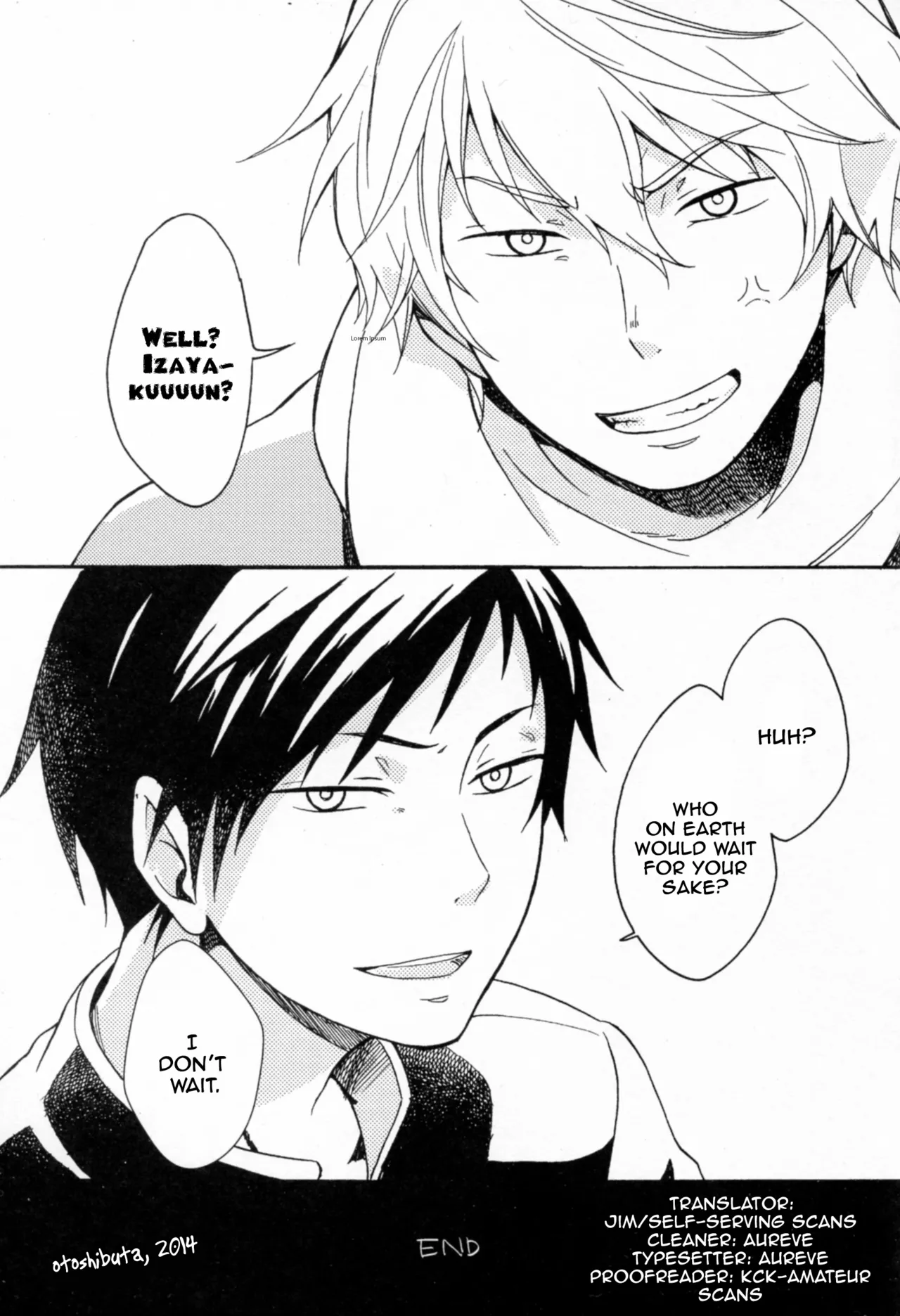 Six Thousand --drrr doujin page 7 full