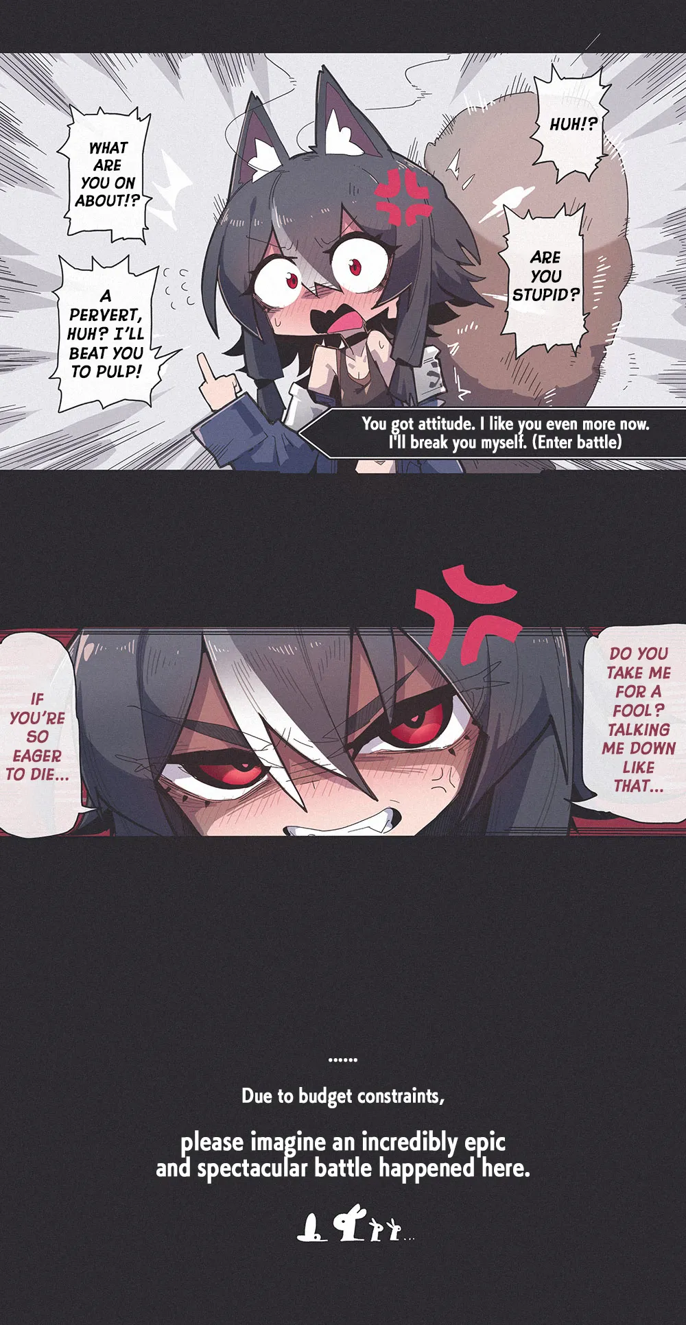 Fight Starts 3 Seconds After Meeting! page 2 full