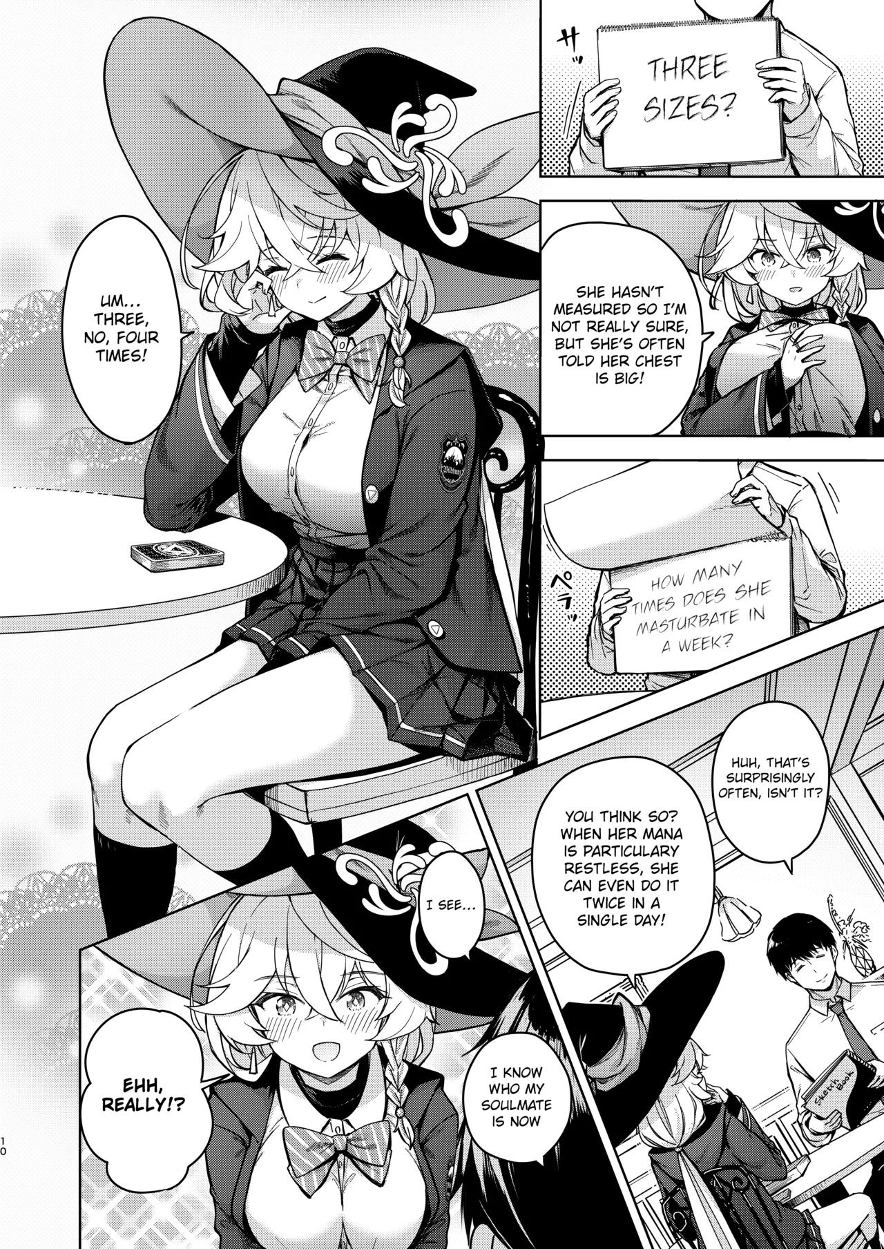 Arcana no Michibiki nan desu, Unmei nan desu. | A story about having sex with Eri under the guidance of Arcana page 10 full