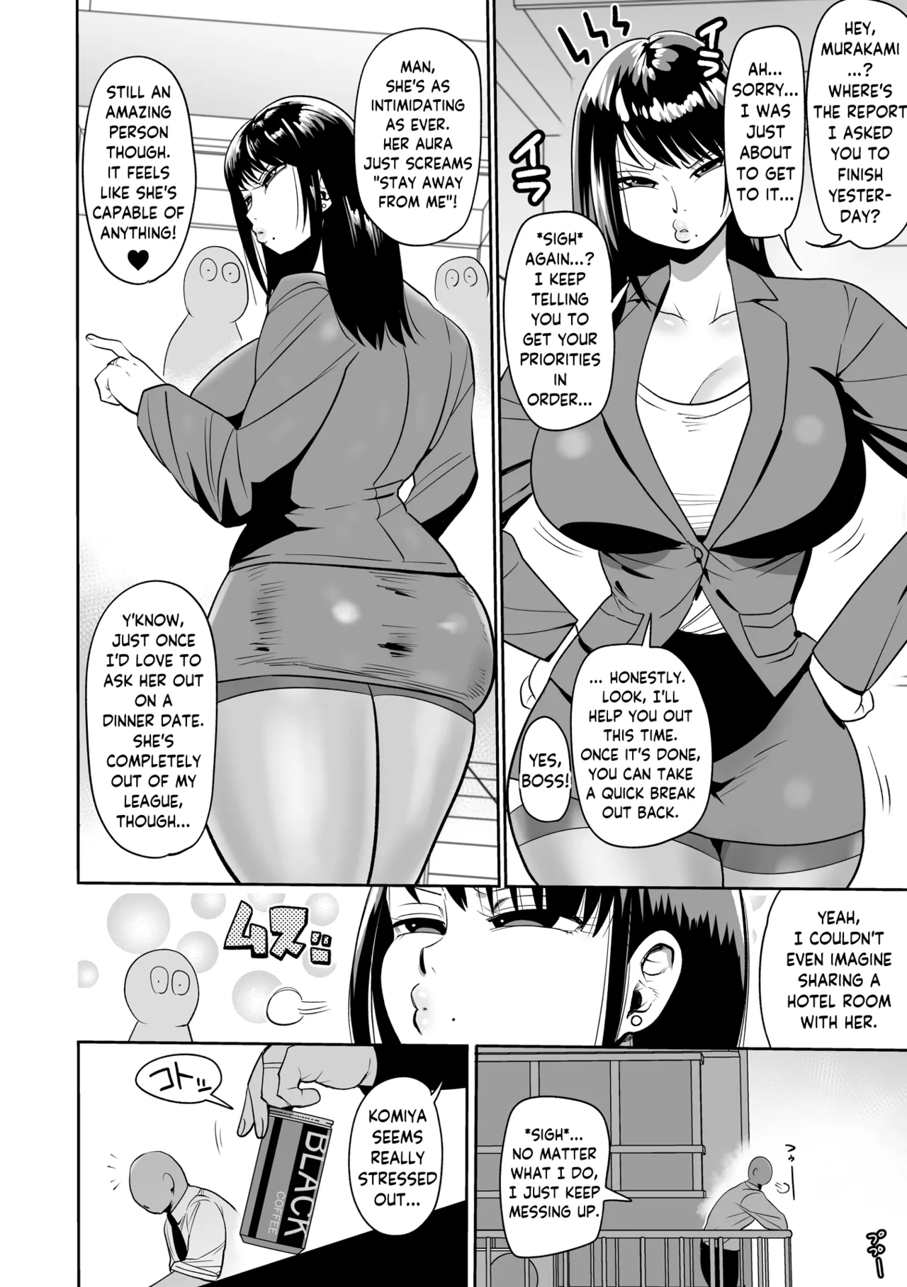 Yarare Kijo Kachou Satsuki Shinonome | Workin' It Hard! Boss Bitch Manager Satsuki Shinonome page 2 full