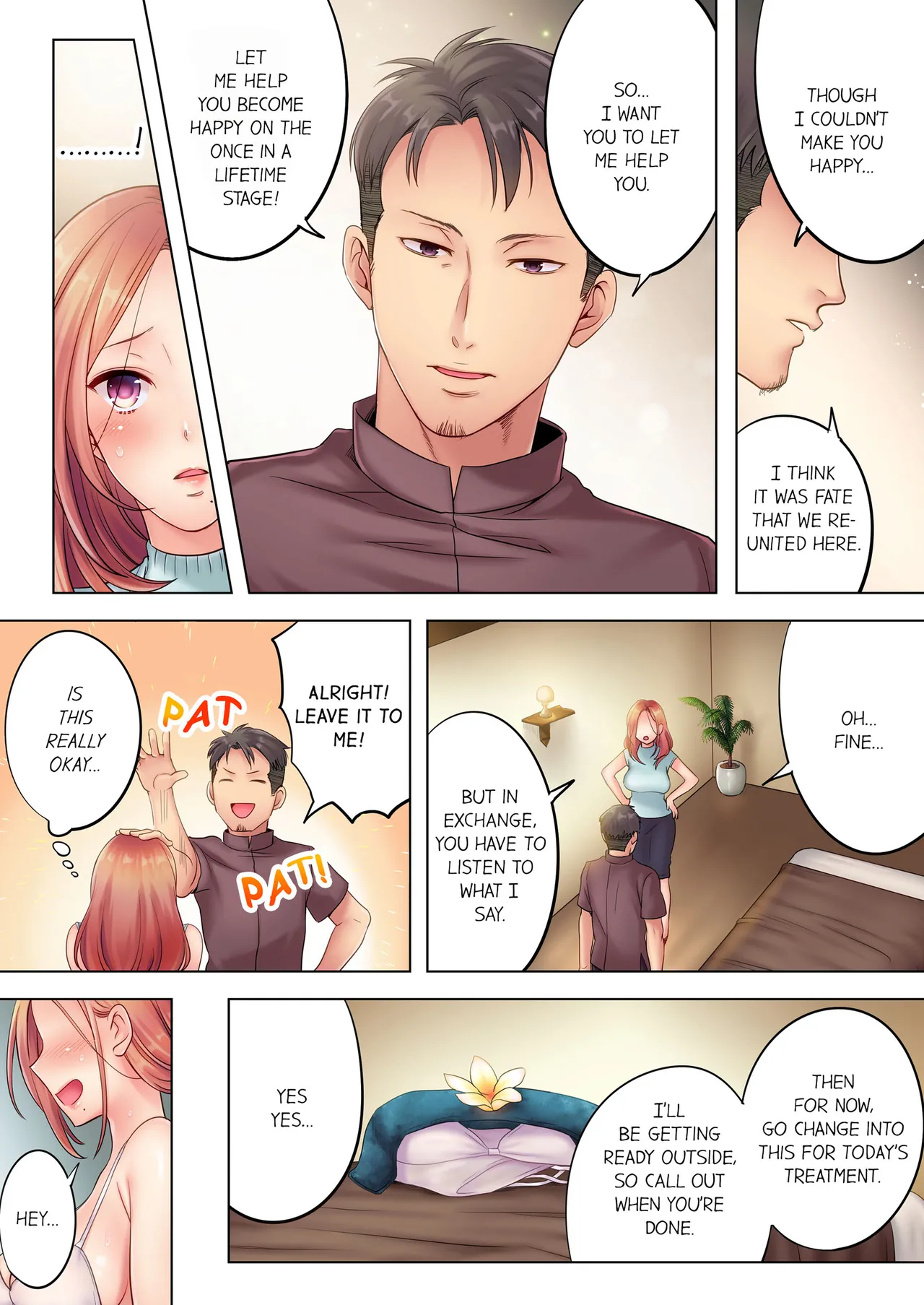 Netori Esthe de, Konya, Tsuma ga.... | I Can't Resist His Massage! Cheating in Front of My Husband's Eyes Vol. 1-15 page 5 full