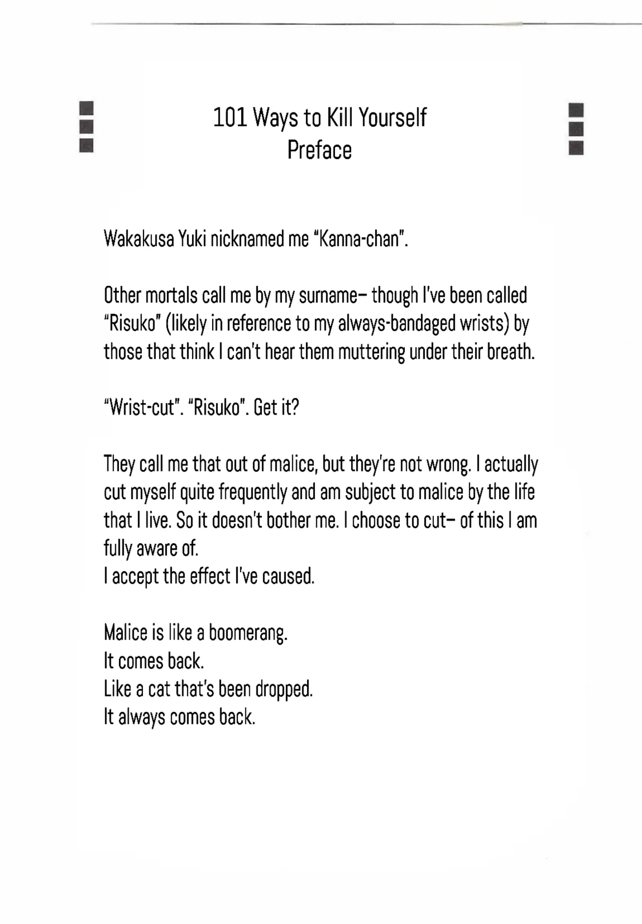 Jisatsu no Tame no 101 no Houhou INVITATION page 5 full