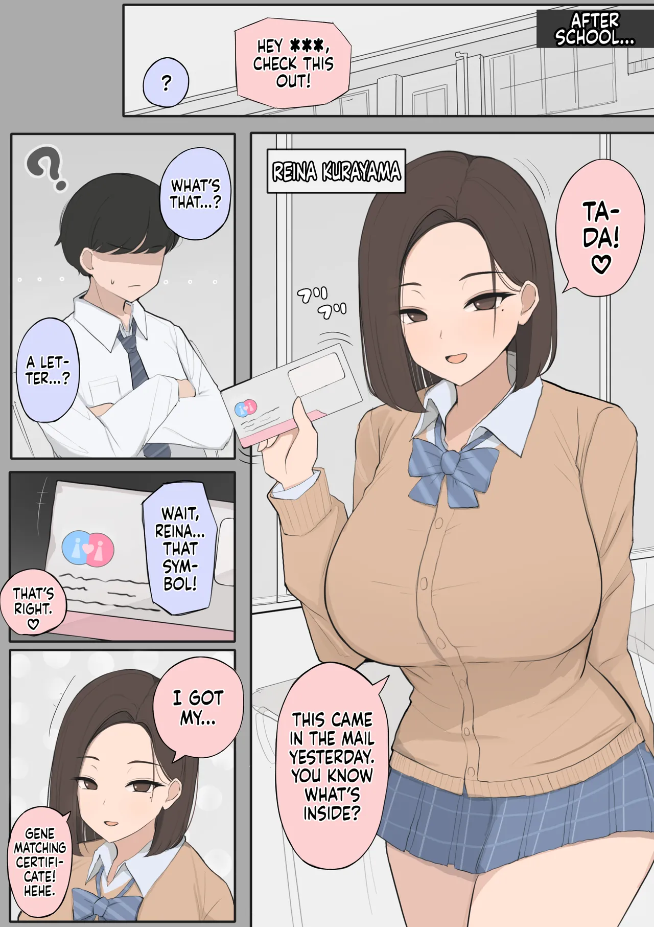 Childhood Friend Taken Thanks To A Gene Matching Organization page 1 full