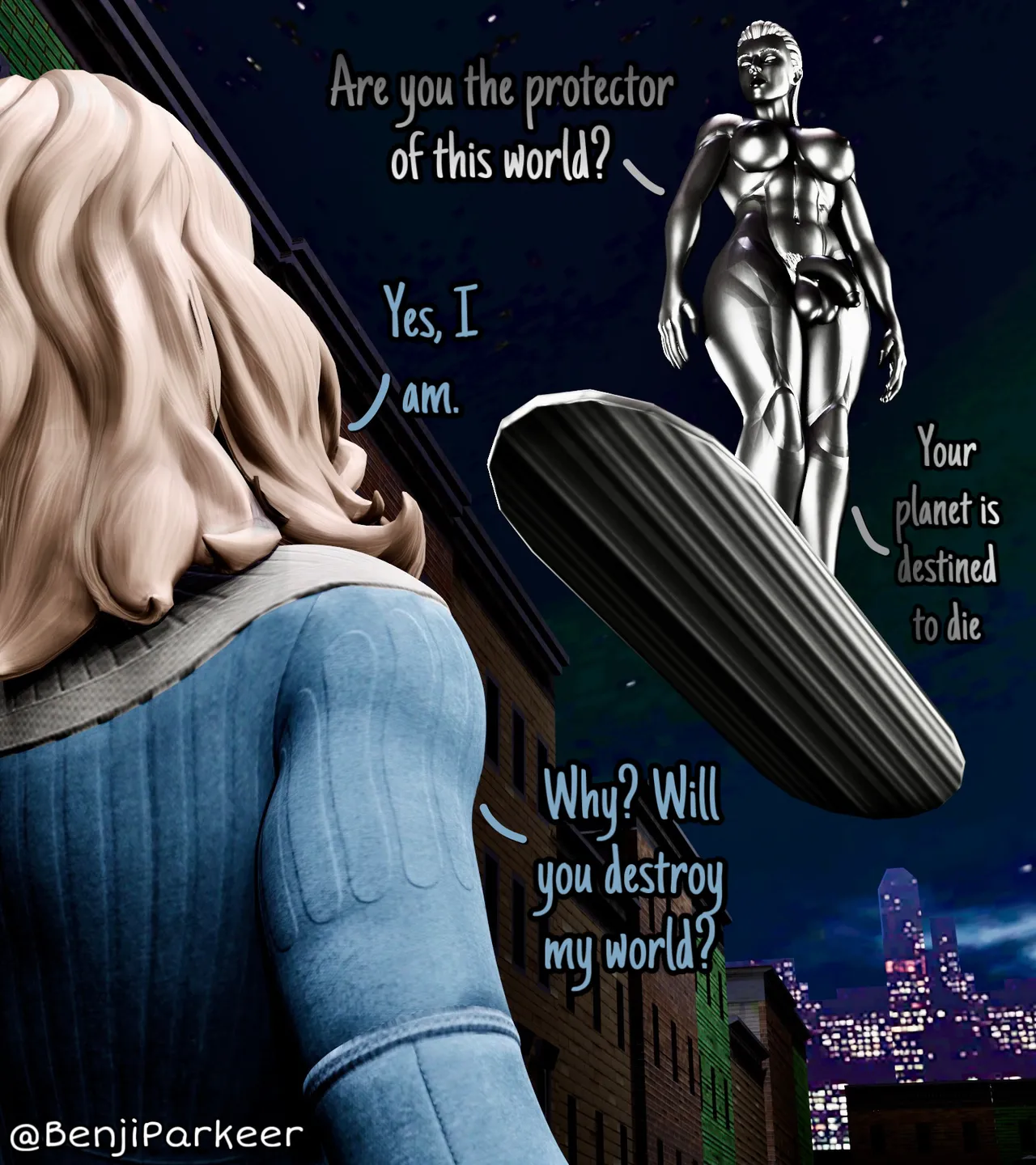 UNEXPECTED VISITOR page 2 full