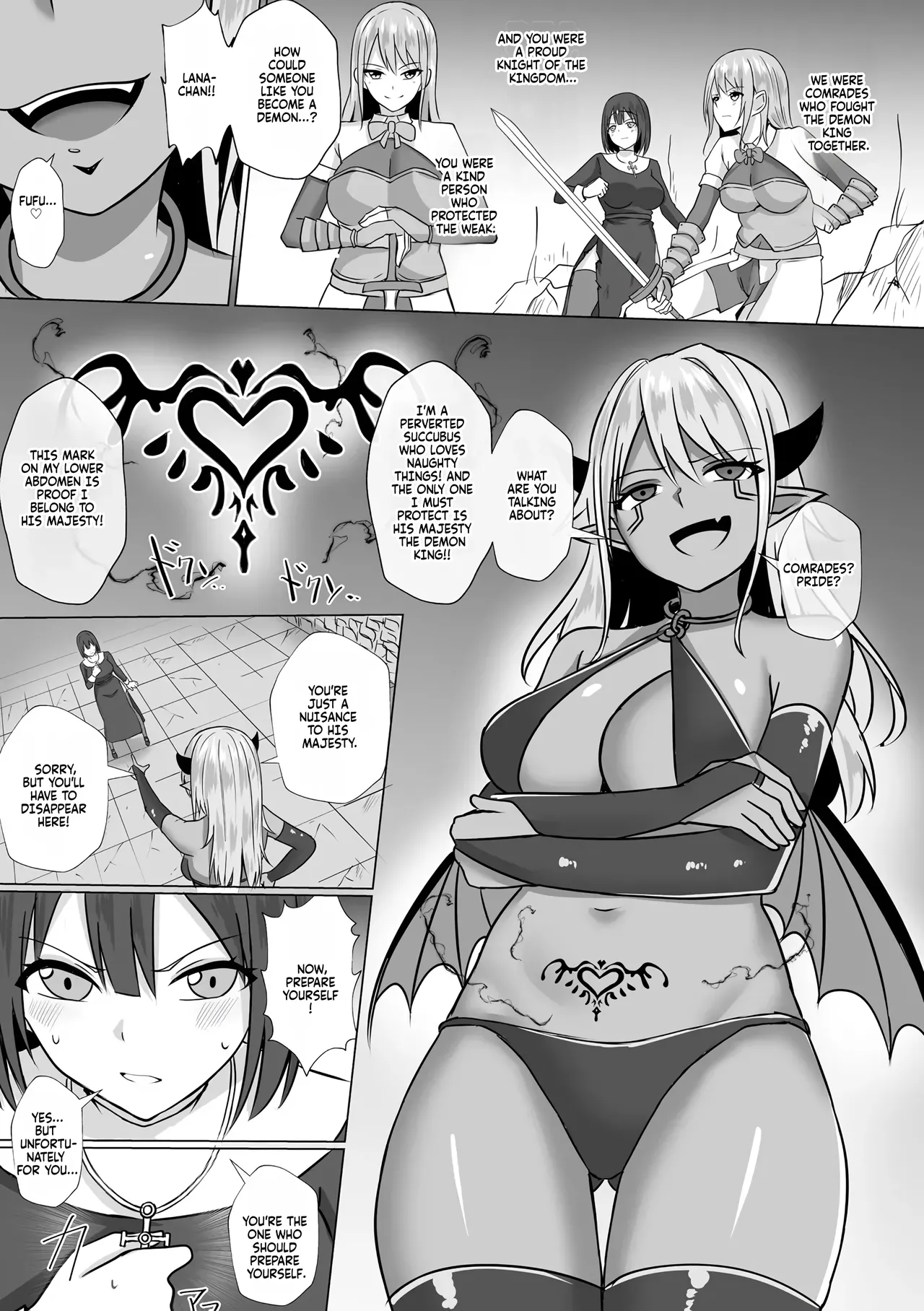 Inma Shouki Lana Ch. 2 | Succubus Princess Lana Ch.2 page 9 full