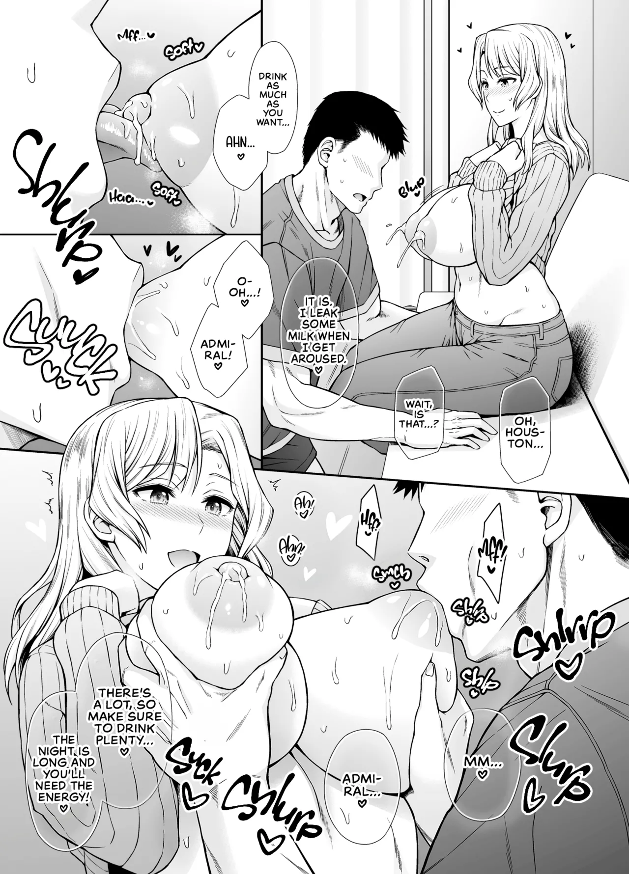 Houston-san to Kozukuri o Ippai Ganbaru Ohanashi. | Non-Stop Babymaking With Houston page 8 full