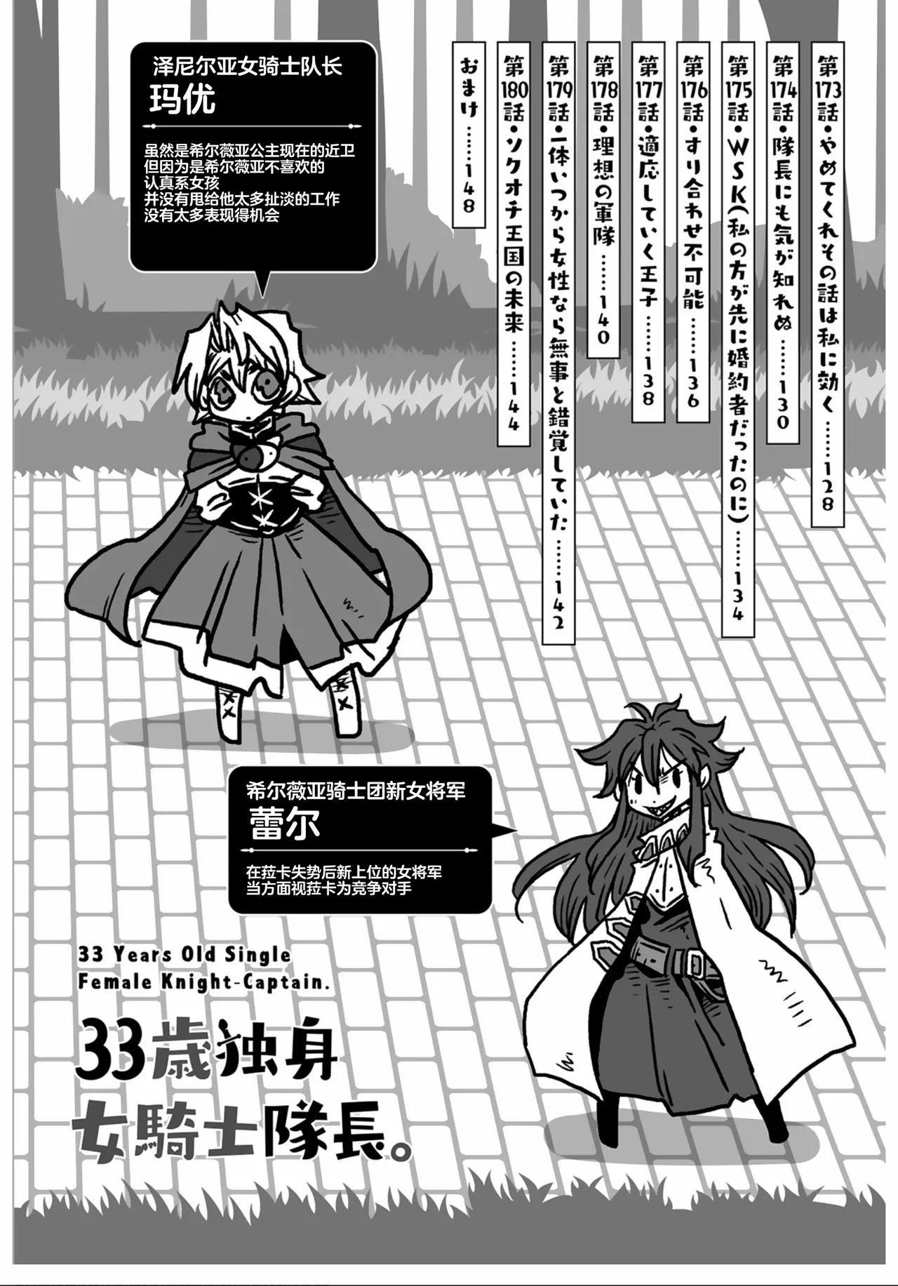 33-sai Dokushin Onna Kishi Taichou  | 33歲單身女騎士隊長。 全 page 8 full