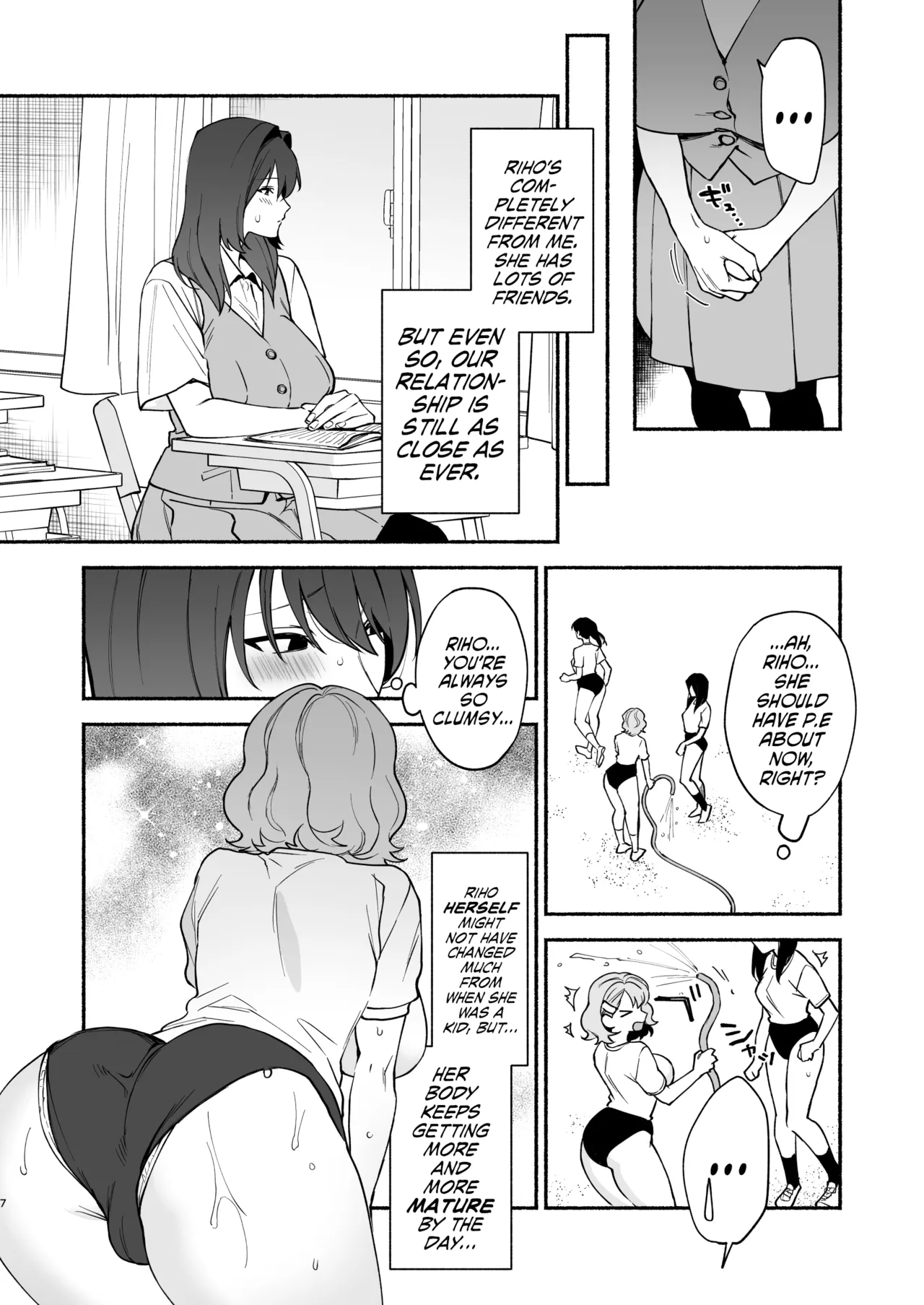 Muchimuchi Osananajimi to Ryouomoi Dokusen Sex | Monopolizing My Childhood Friend And Having Loving Sex page 6 full