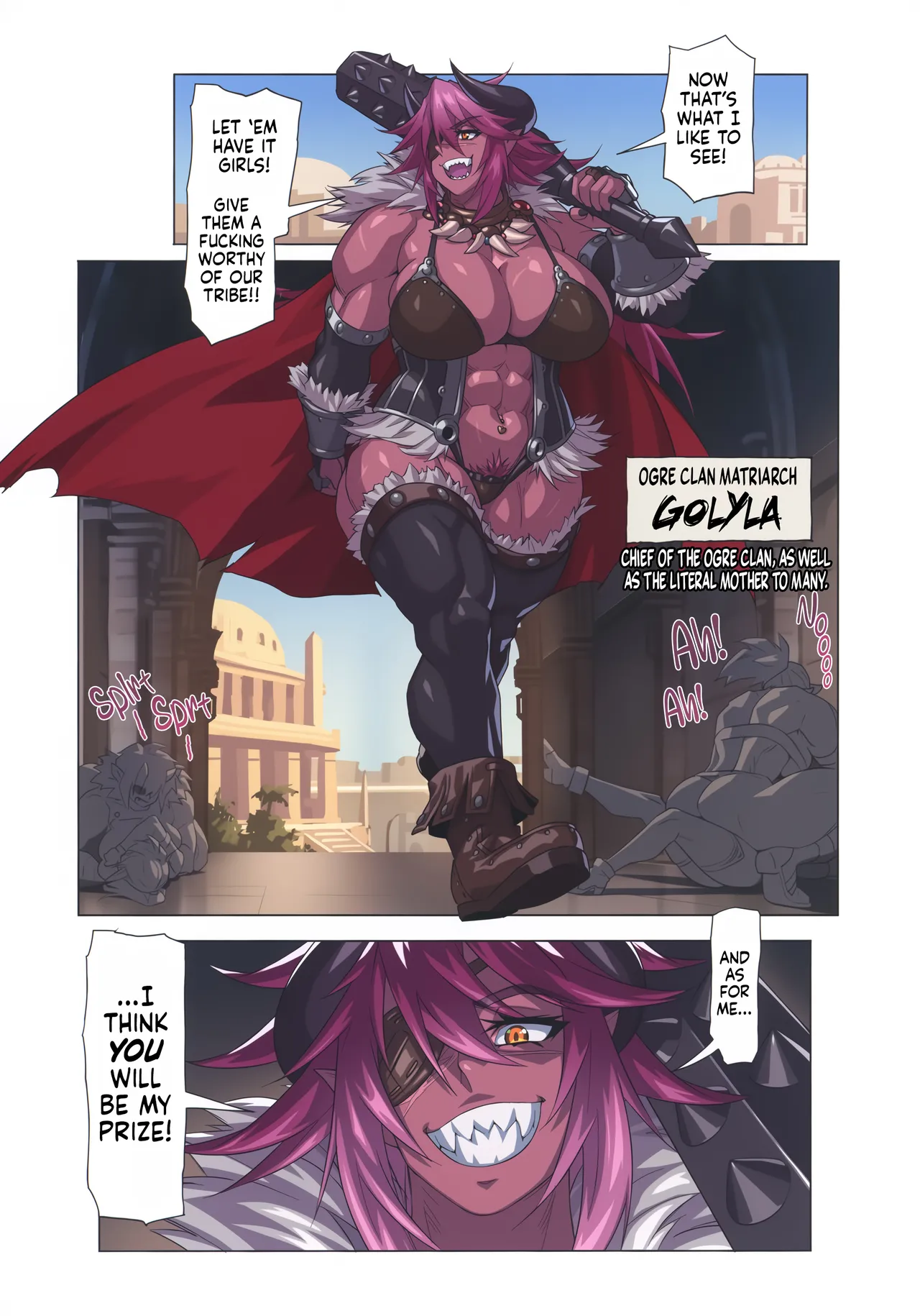 Ogre tai Dark Elf Soushuuhen Plus | Ogre Vs Dark Elf Omnibus Plus page 10 full