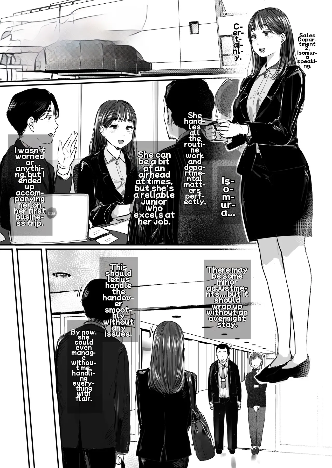 Shucchou, Kouhai to Aibeya. Yukishi Nure Hada ni Shiboritsukusareta Yoru page 5 full
