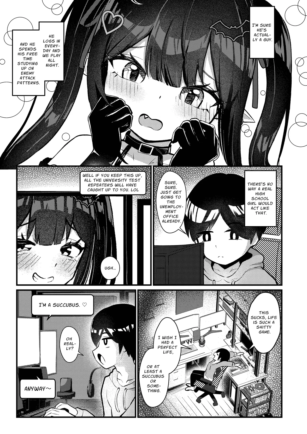 Hinekure Doutei ga Off-kai Ittara Succubus ni Ochinchin Propose Shichatta Hanashi | The Story Of A Corrupted Virgin Who Went To A Succubus's Offline Meeting And Ended Up Proposing With His Penis page 6 full