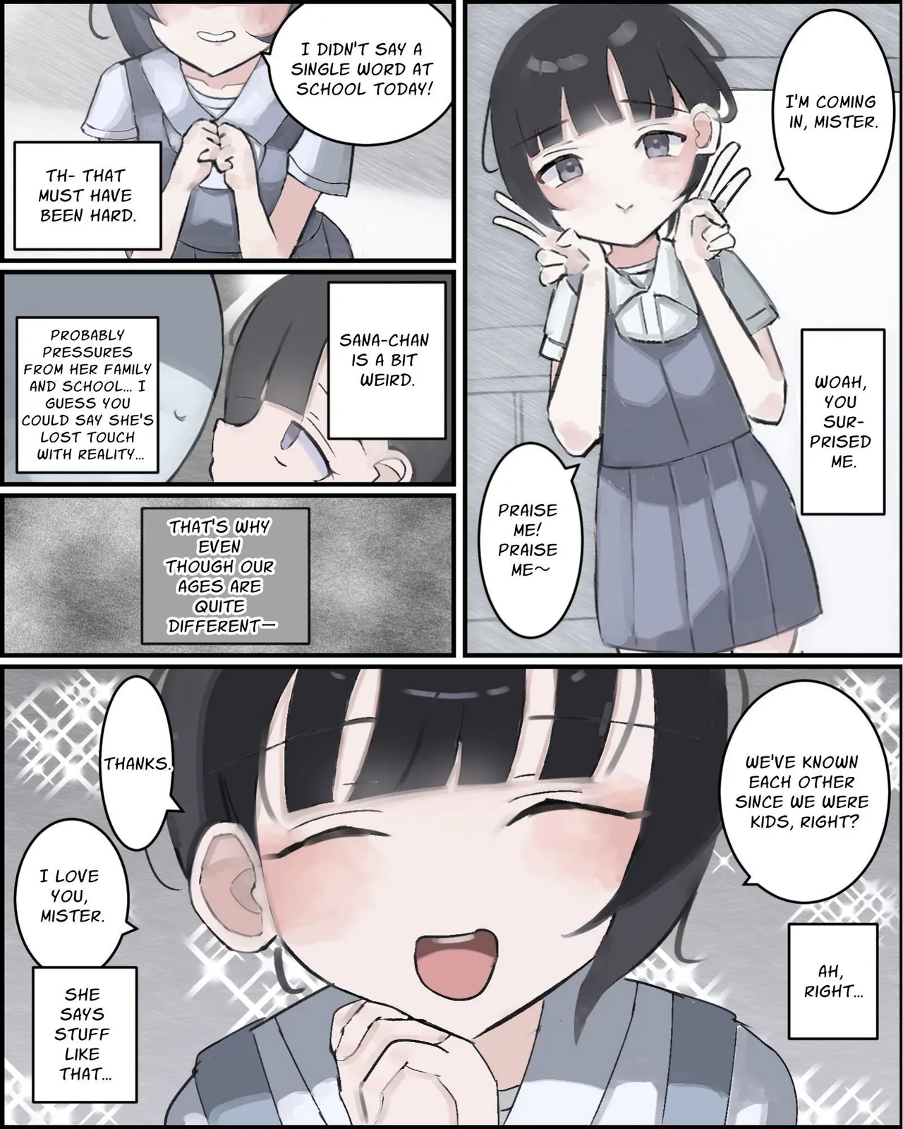 Oji-san no Osananajimi desu kara! | Because You're My Friend! page 2 full